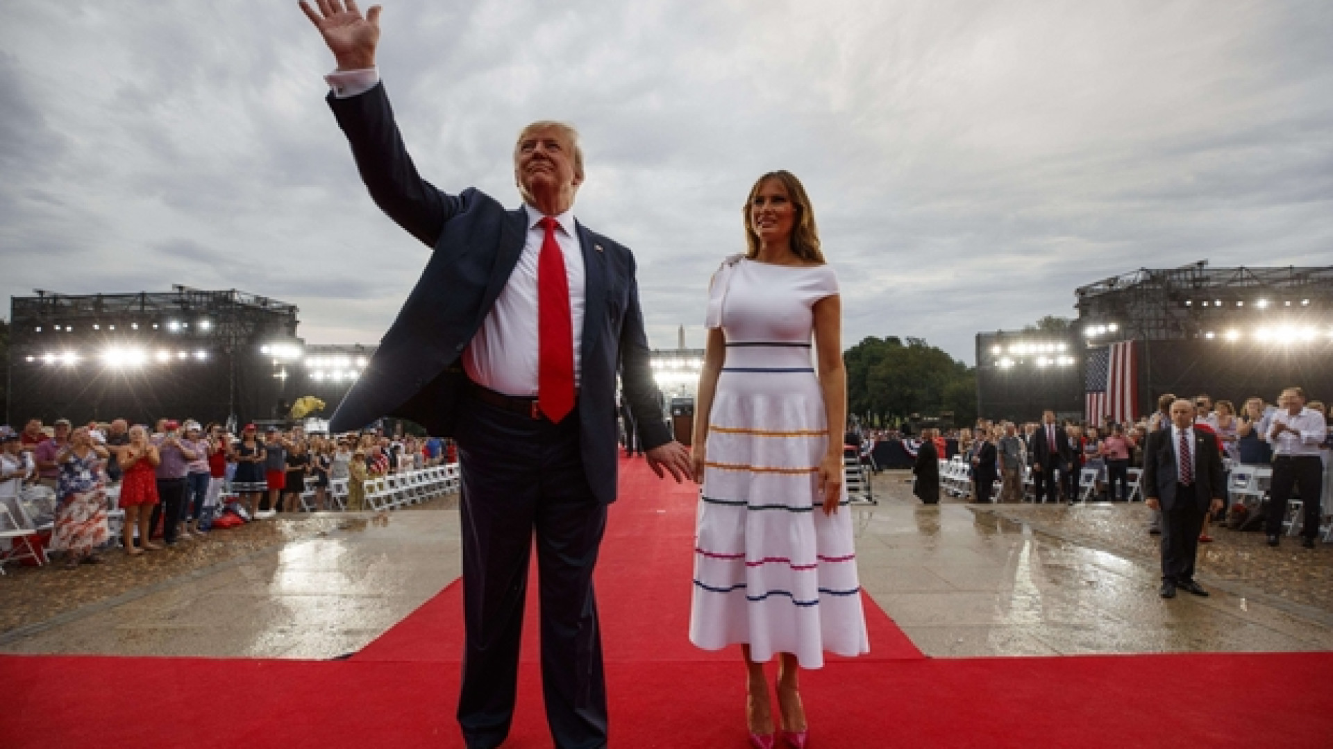 Immagine di Il 4 luglio di Trump finisce con le botte
