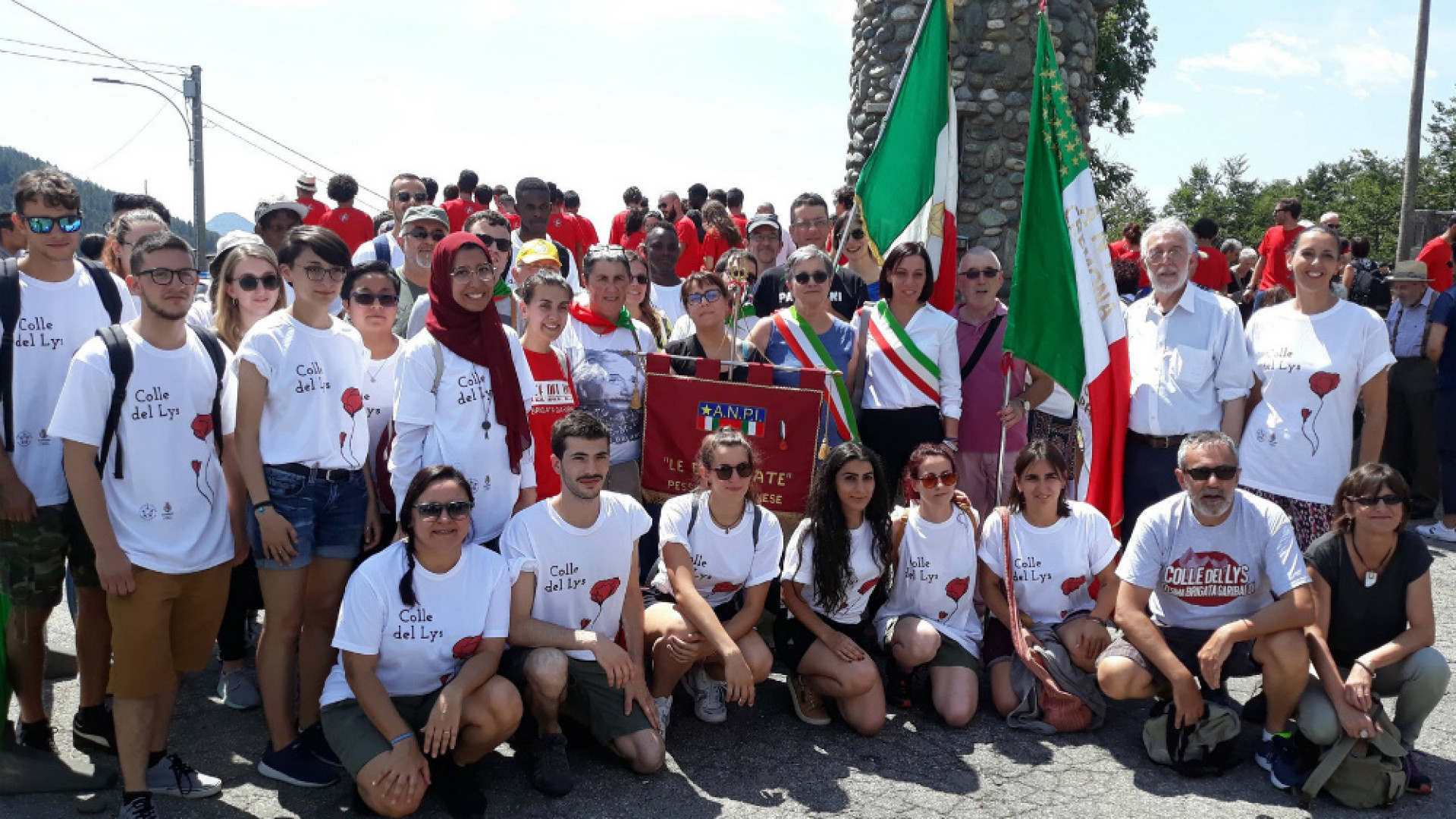 Immagine di 75° anniversario dell'eccidio del Colle del Lys, presente delegazione del Comune di Cremona