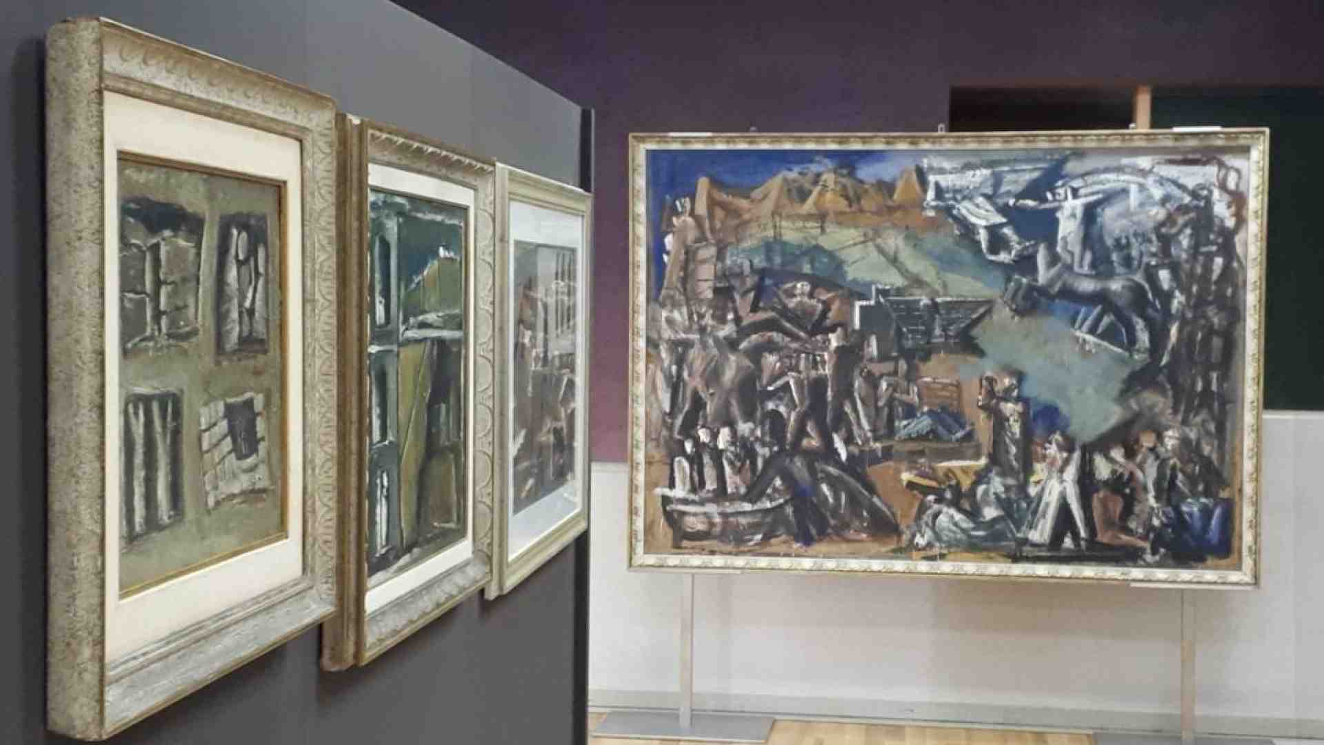 Immagine di Il volto austero della pittura nella mostra di Mario Sironi