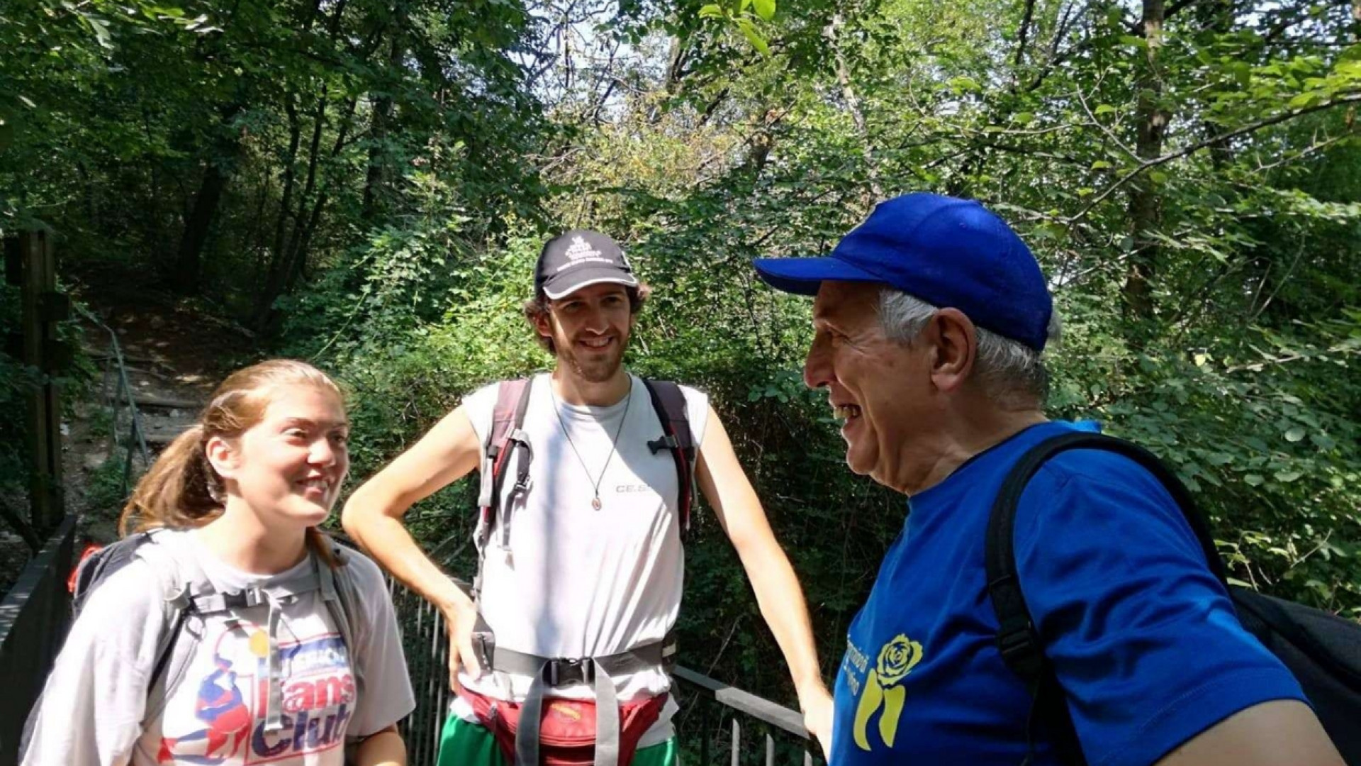 Immagine di «Il nostro viaggio di nozze? A piedi sui sentieri di sant’Agostino»