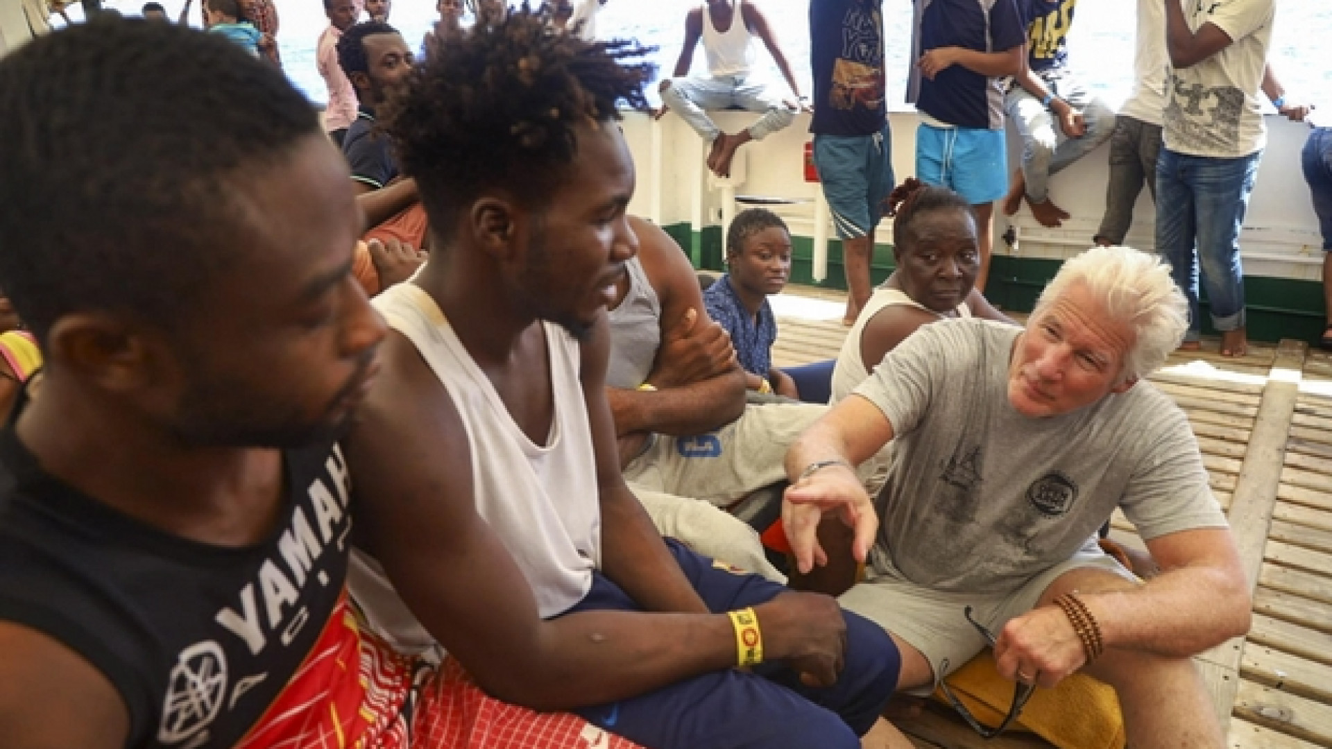 Immagine di Richard Gere: io sto con gli «angeli». Dal Tibet alla Open Arms