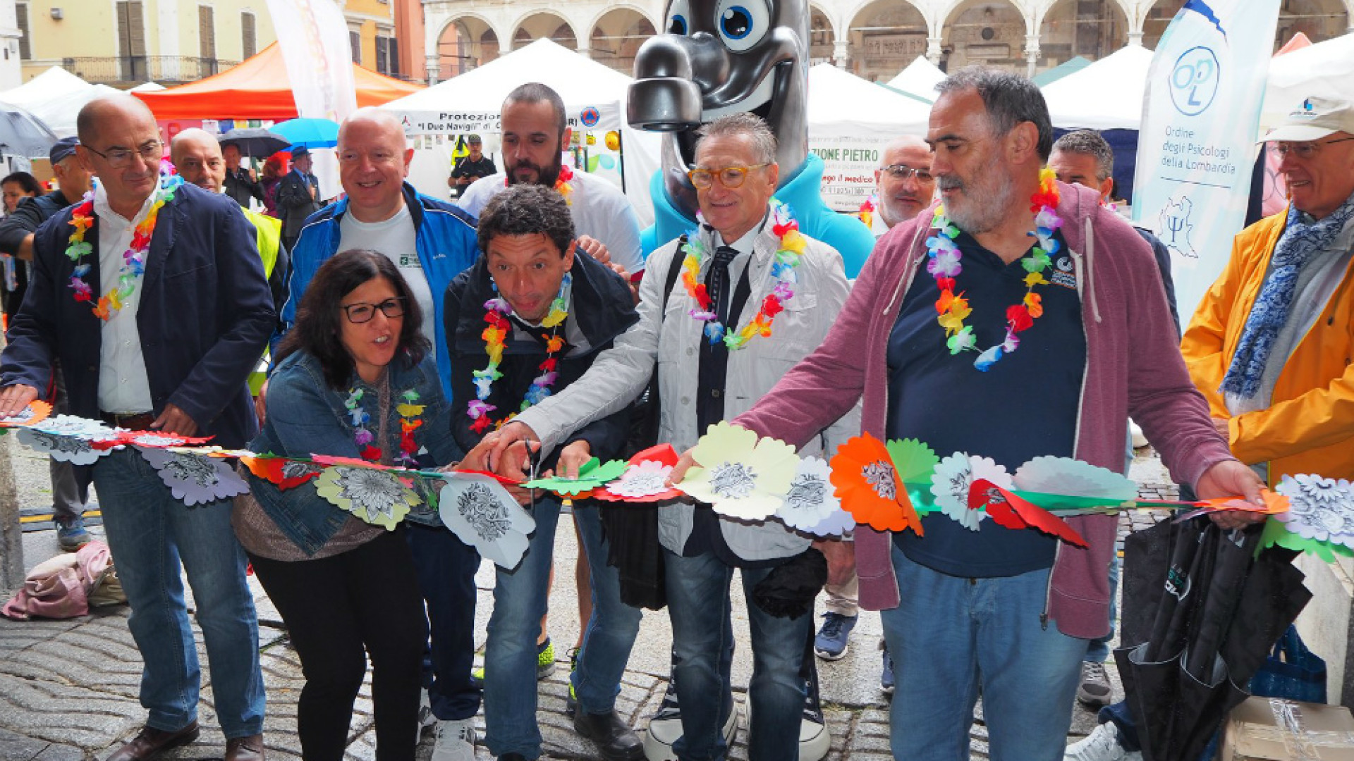 Immagine di Il volontariato cremonese più forte della pioggia