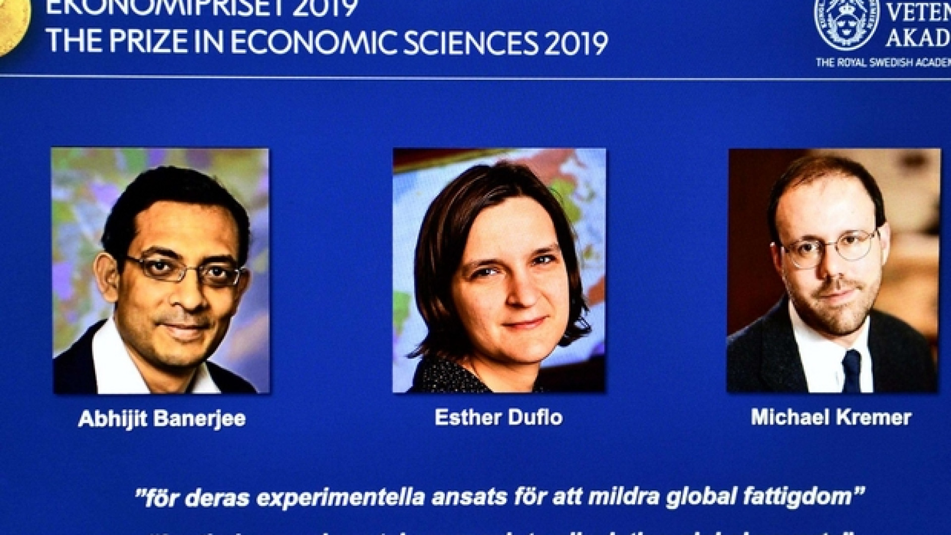 Immagine di Nobel a tre economisti per ricerche sulla lotta alla povertà globale