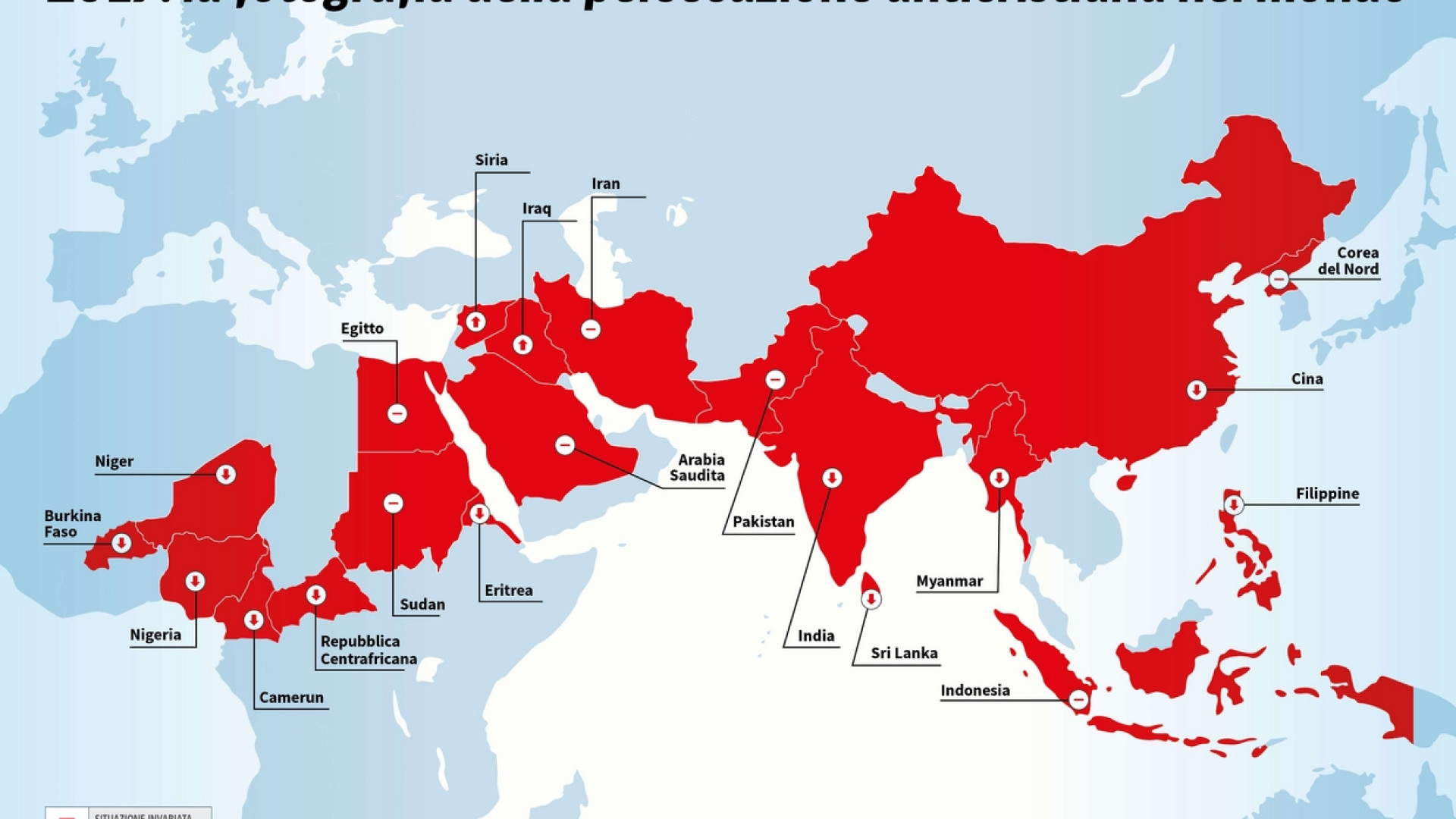 Immagine di Perseguitati 300 milioni di cristiani. Africa a rischio