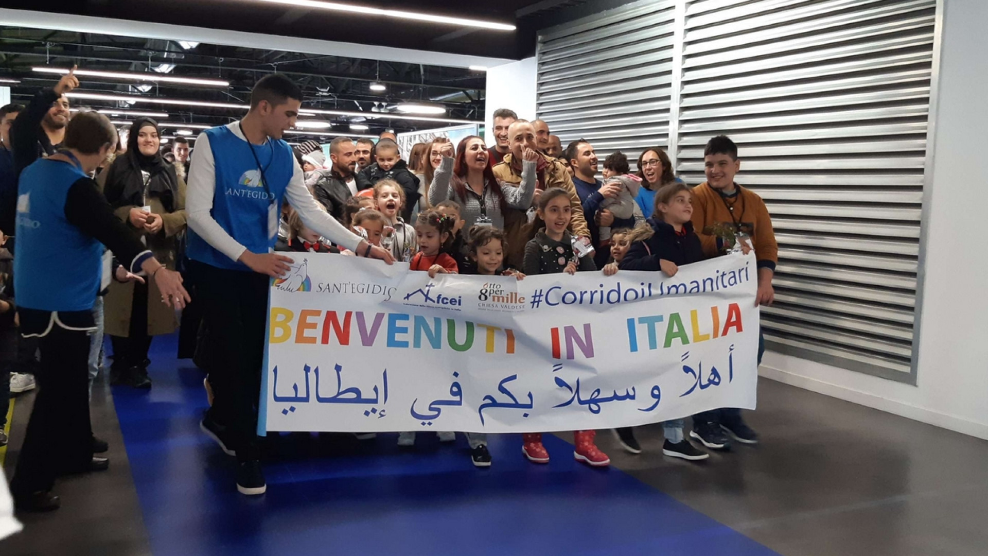 Immagine di Dal caos libanese 113 profughi siriani al sicuro in Italia