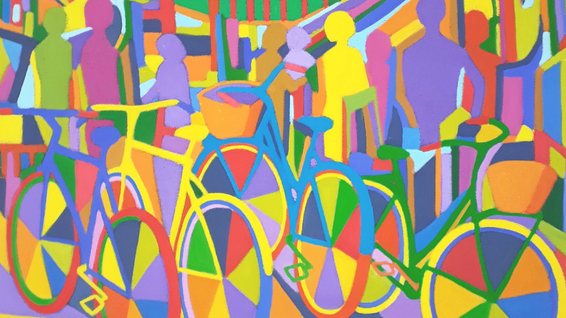 Immagine di La bici è un'idea e vive di colori
