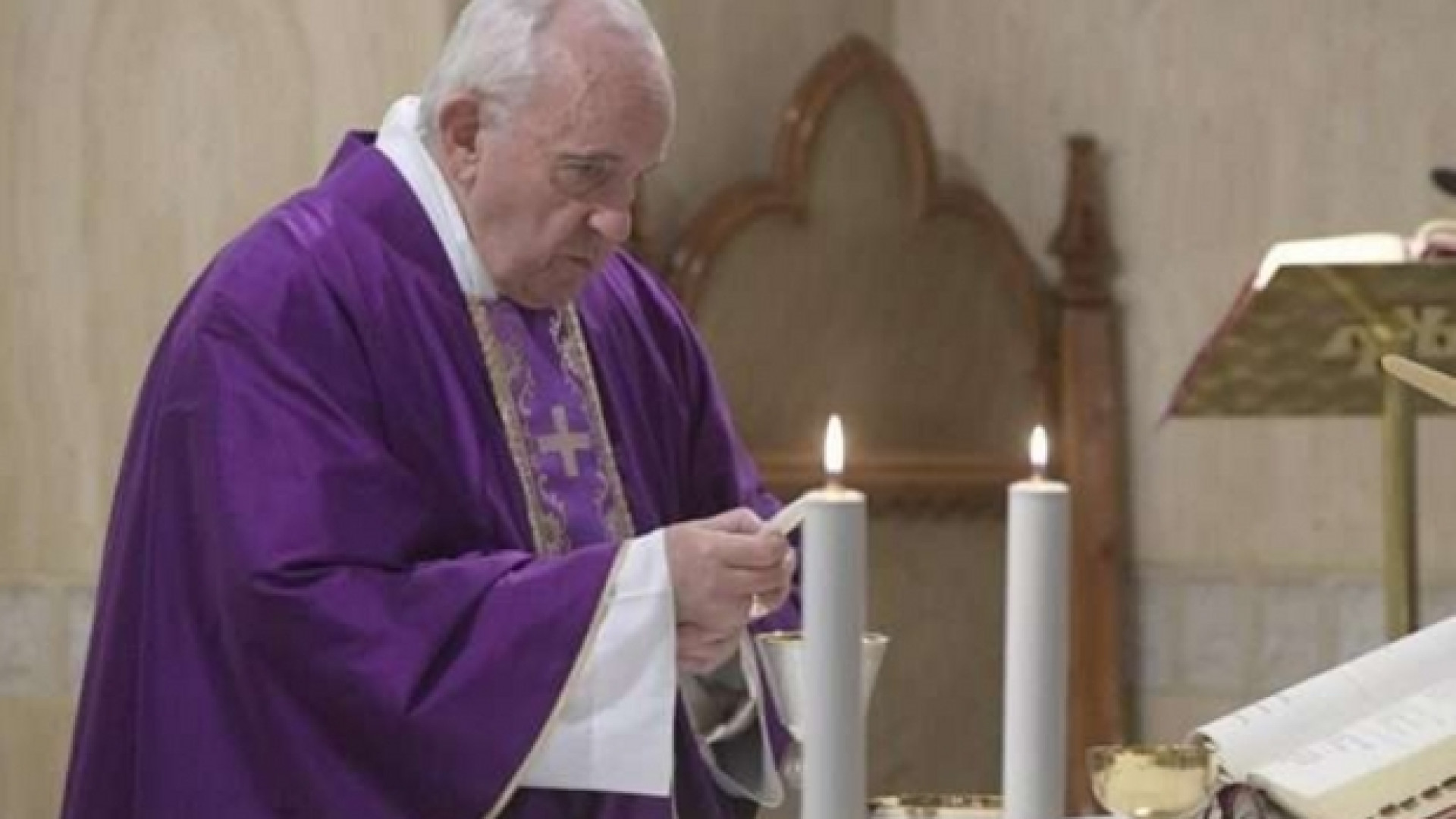 Immagine di Il Papa: fondiamo la nostra vita sul Signore e non sulle apparenze