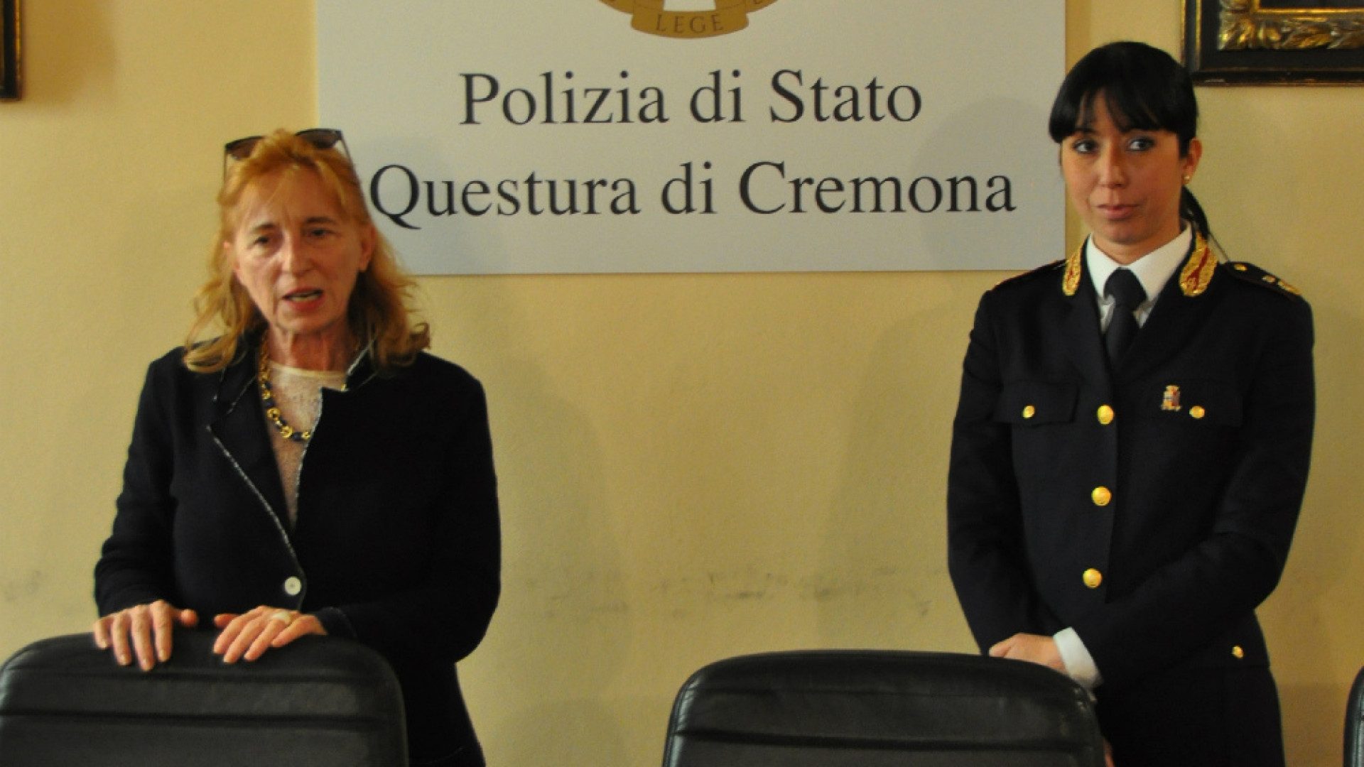 Immagine di Zelica Vincenza Ferrauto a capo della Squadra Mobile