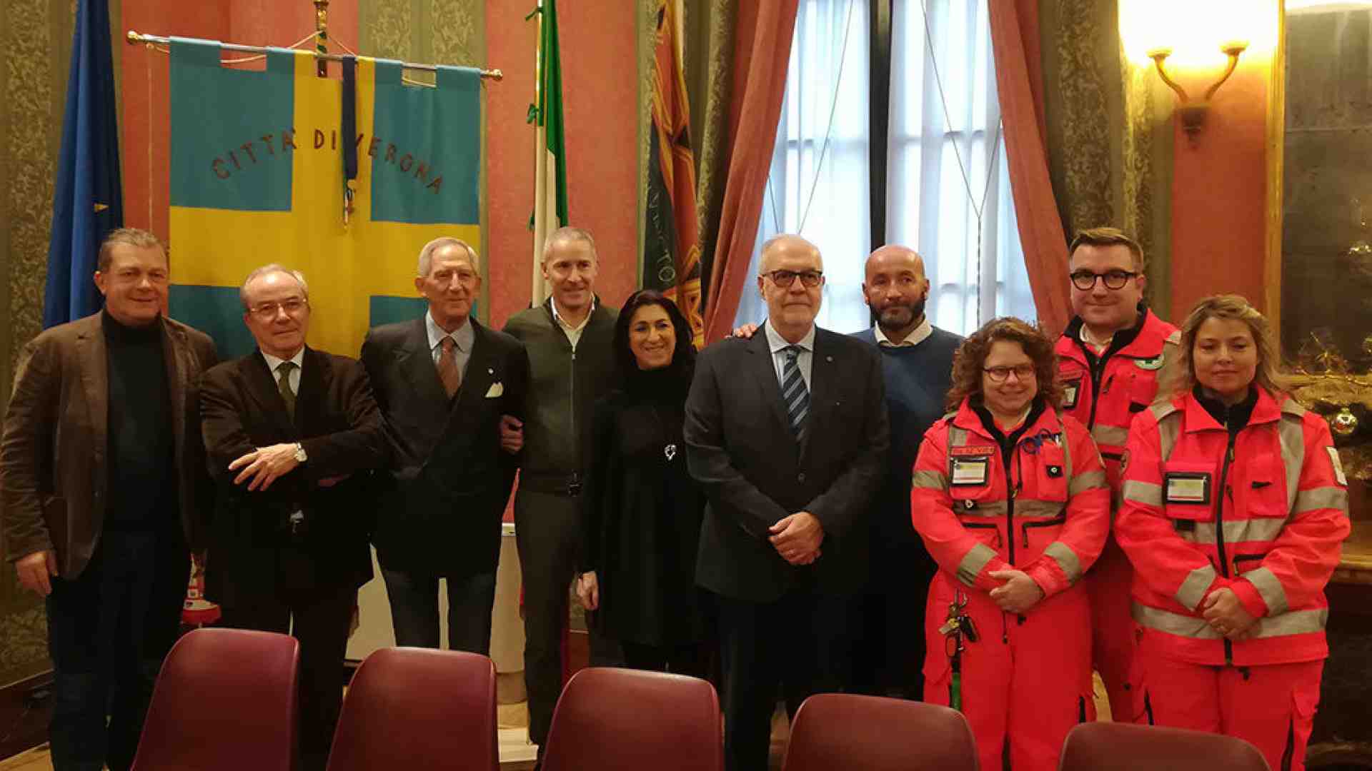 Immagine di Festa in Gran Guardia per i 110 anni della Croce Verde