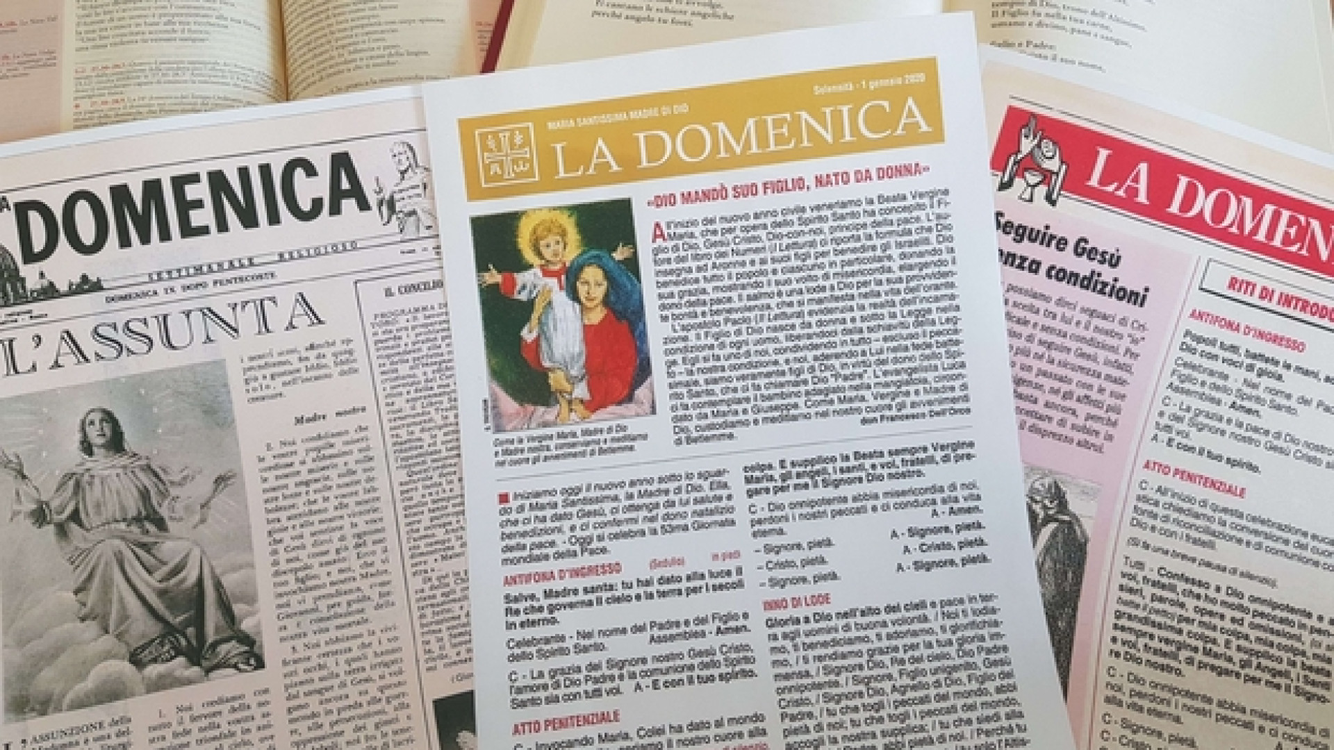Immagine di Compie 100 anni il «foglietto» della Messa