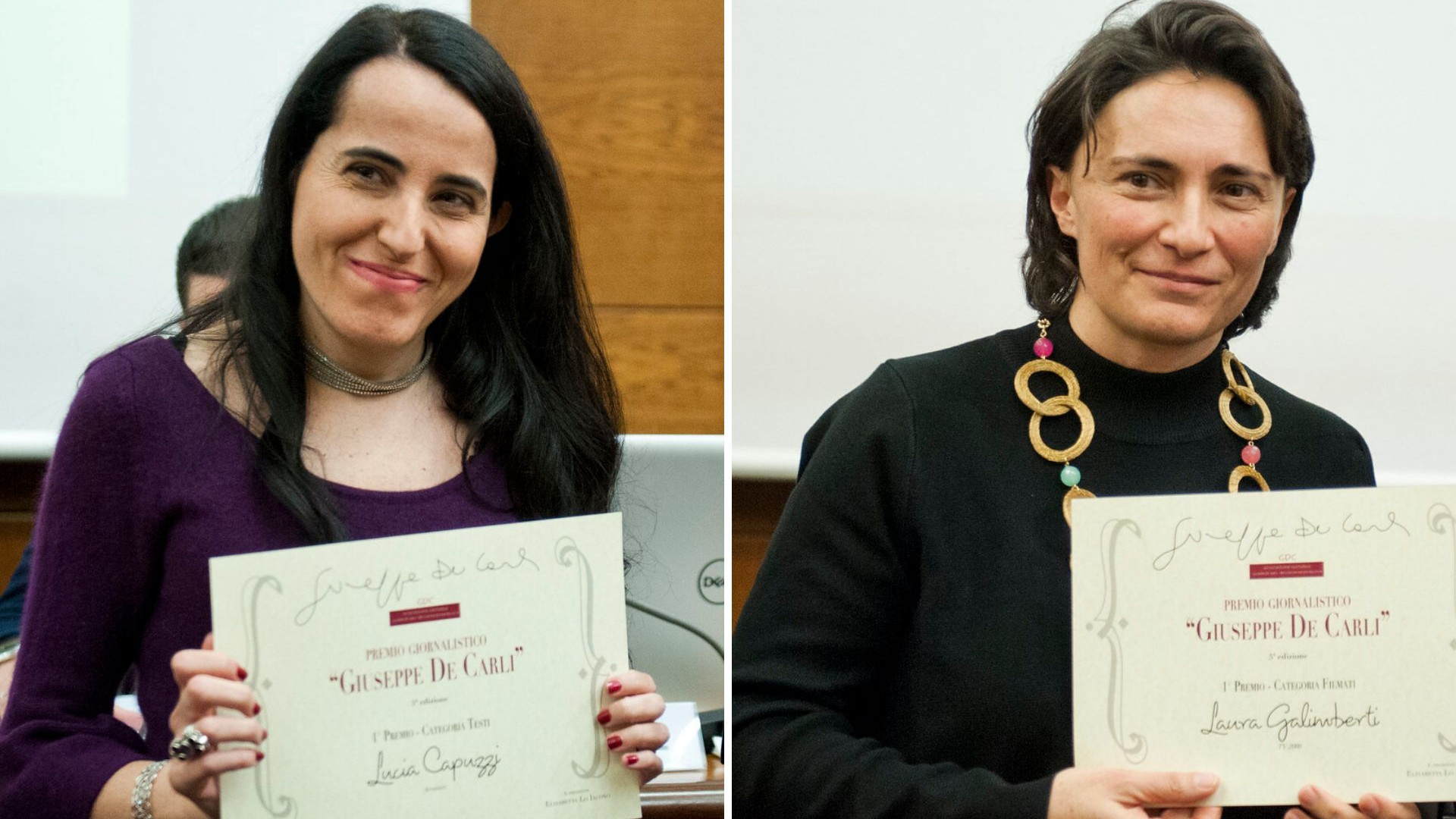 Immagine di Premio "De Carli" a Capuzzi e Galimberti