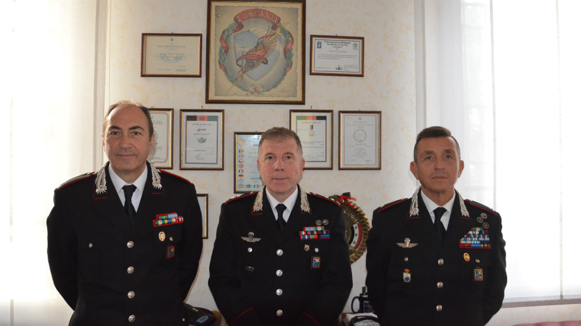 Immagine di Nuovi Ufficiali al Comando Provinciale Carabinieri di Cremona
