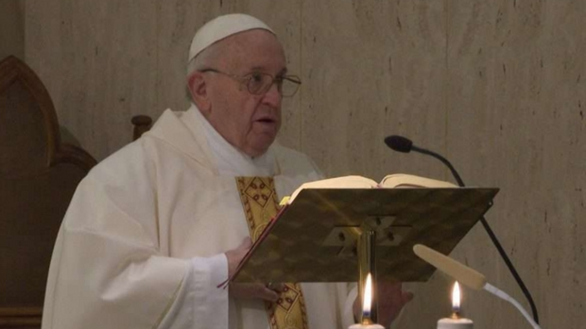 Immagine di Il Papa: l’invidia porta la guerra, ma è sempre una bolla di sapone