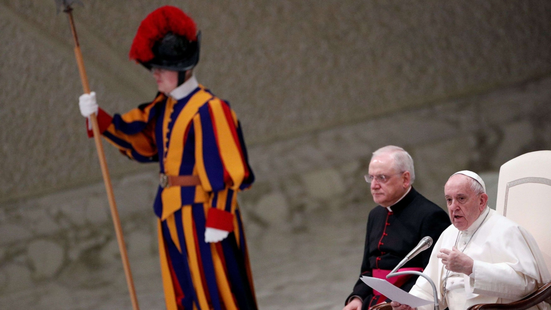 Immagine di Papa Francesco: le beatitudini sono la carta d'identità del cristiano