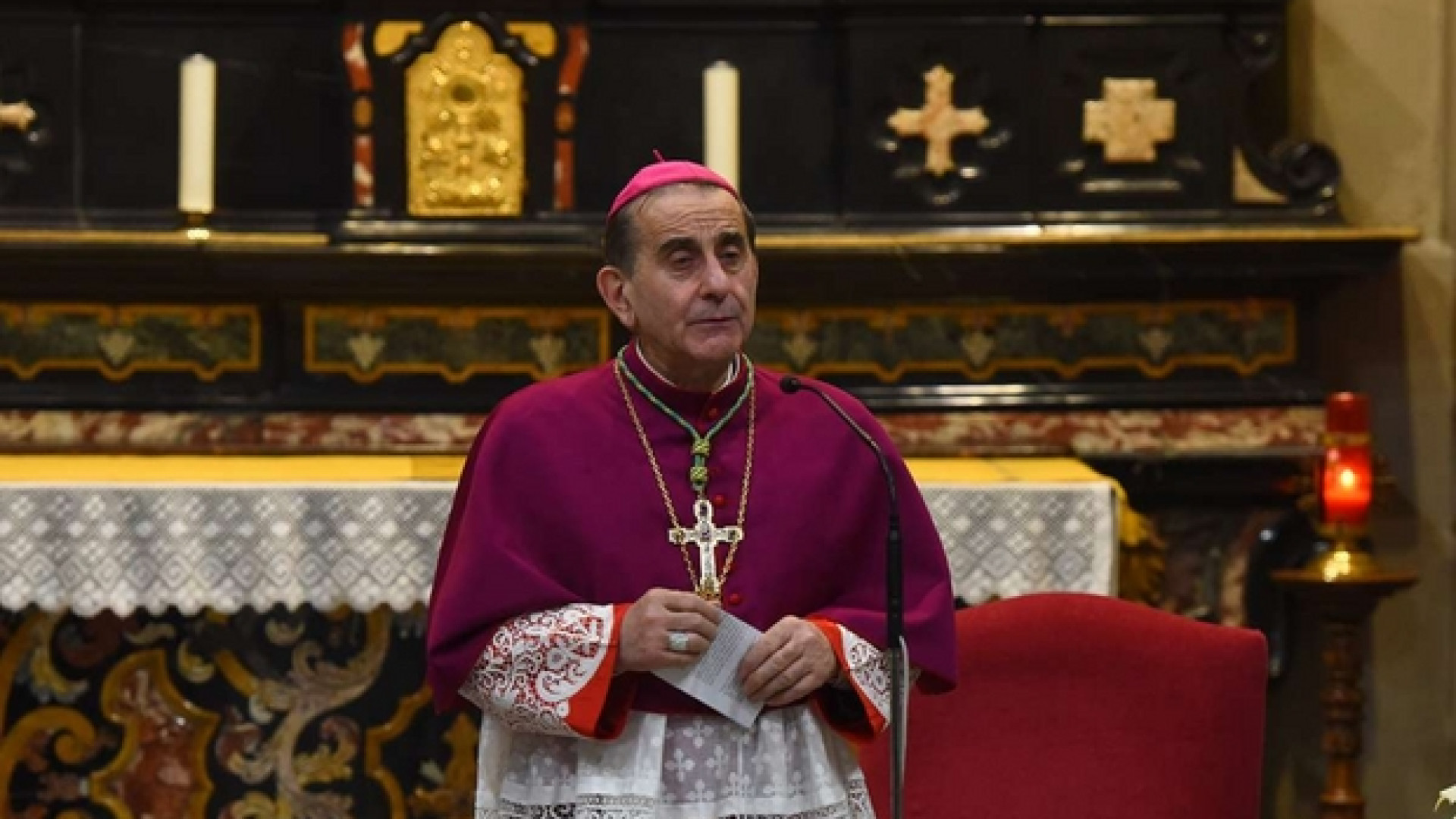 Immagine di La Messa dell'arcivescovo Delpini in diretta su Rai3 domenica 1 marzo