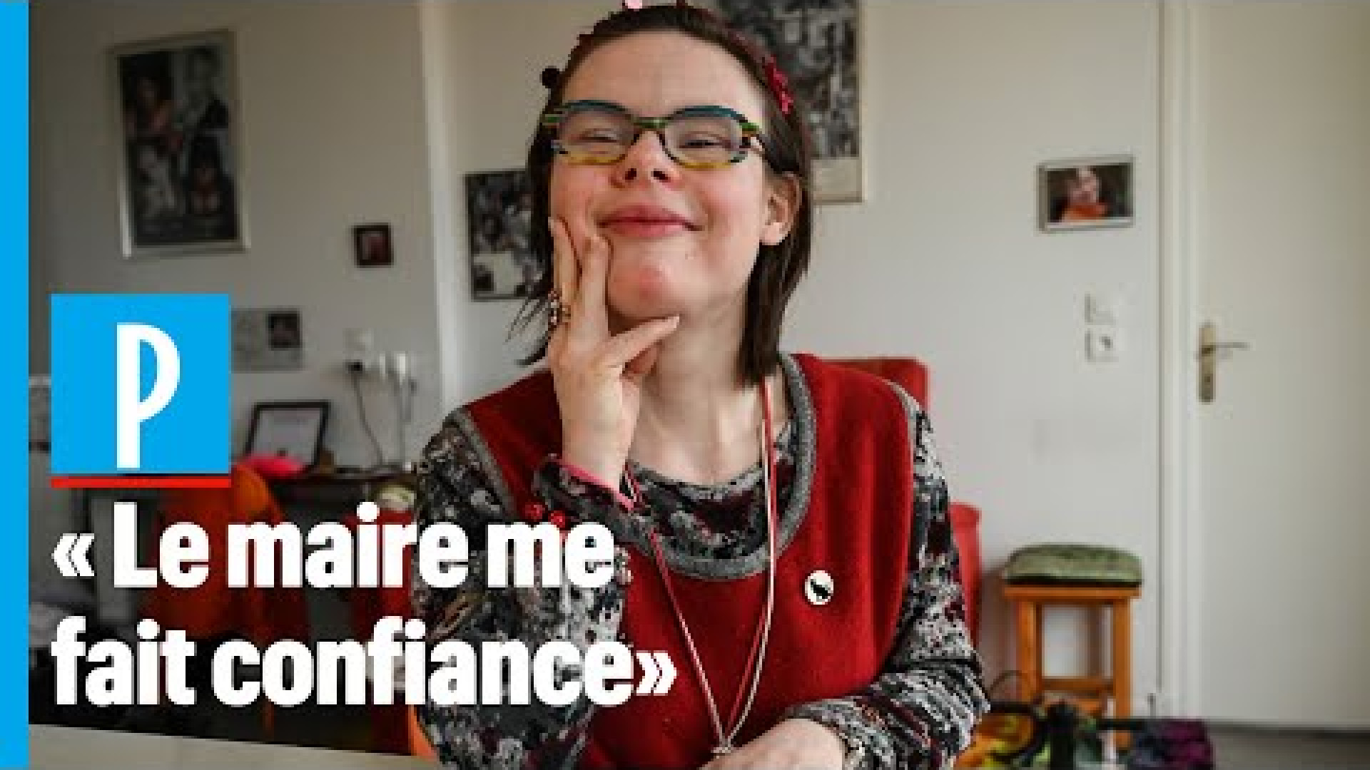 Immagine di Elèonore Laloux, la prima candidata in Francia con la sindrome di Down