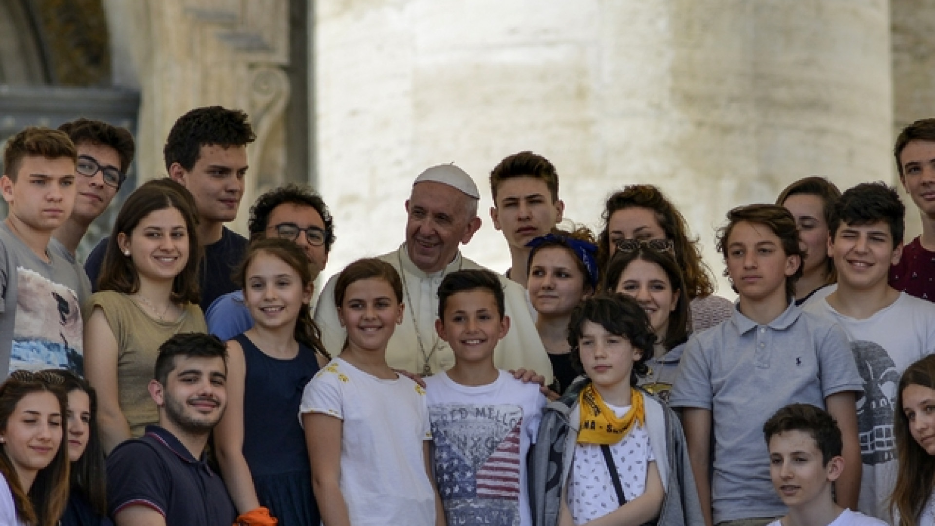 Immagine di Il Papa ai giovani: fatevi prossimo a chi soffre, troverete la felicità