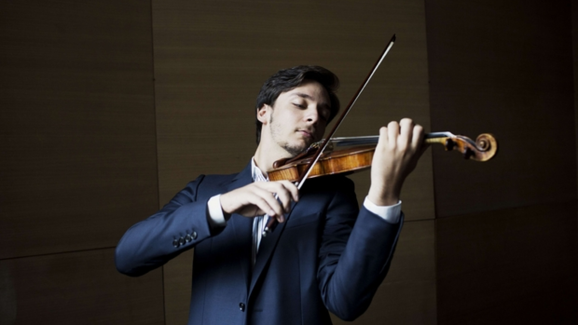 Immagine di Il violino di Andrea Obiso: a 26 anni è la guida di Santa Cecilia