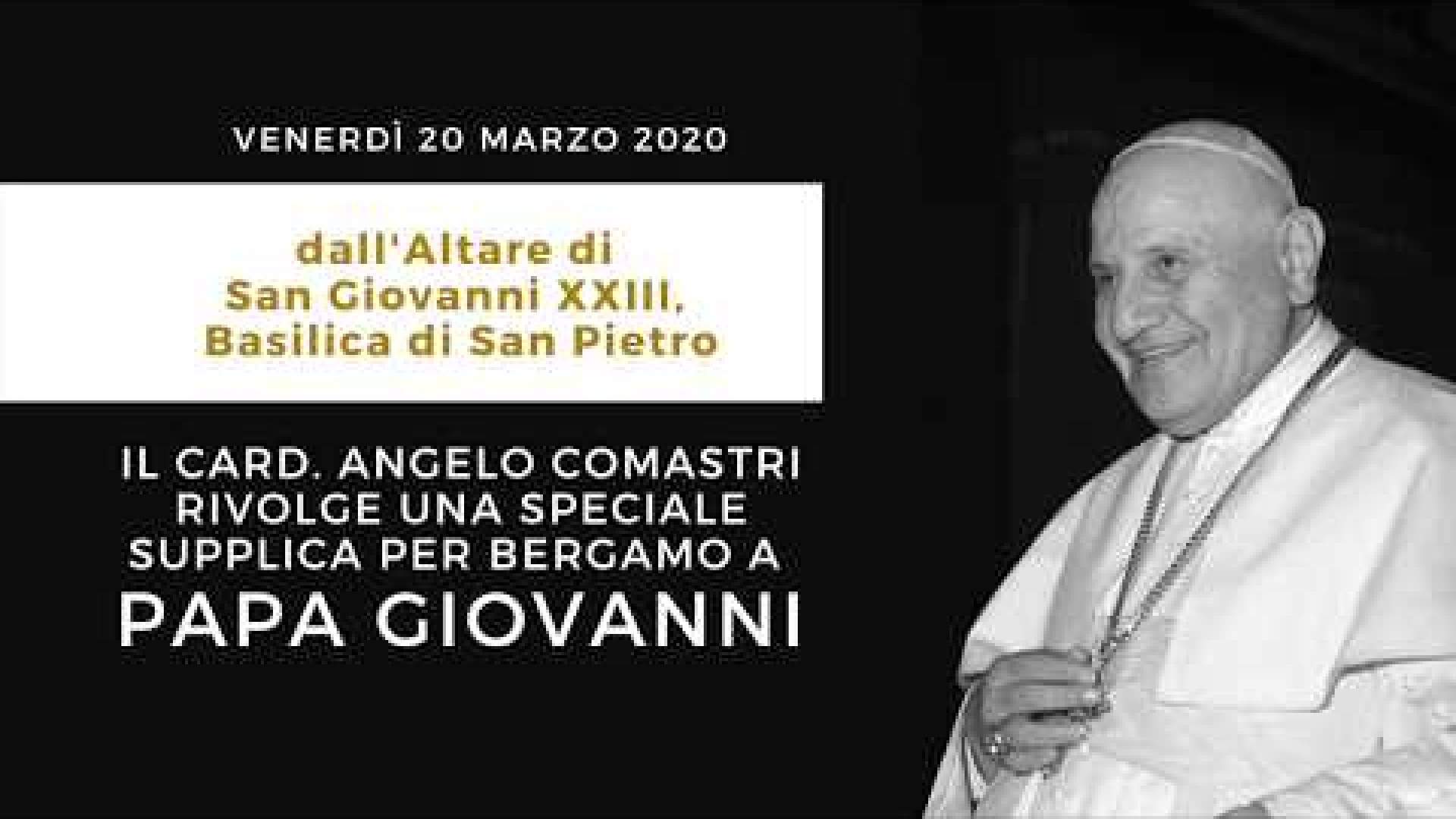 Immagine di «Papa Giovanni, prega per la tua terra». La supplica del cardinale Comastri