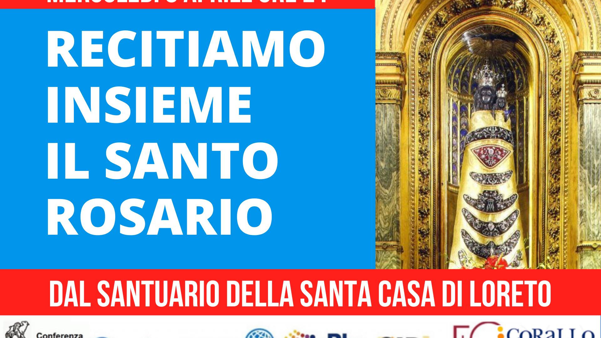 Immagine di Da Loreto il Rosario promosso dai media Cei / I TESTI PER PREGARE INSIEME