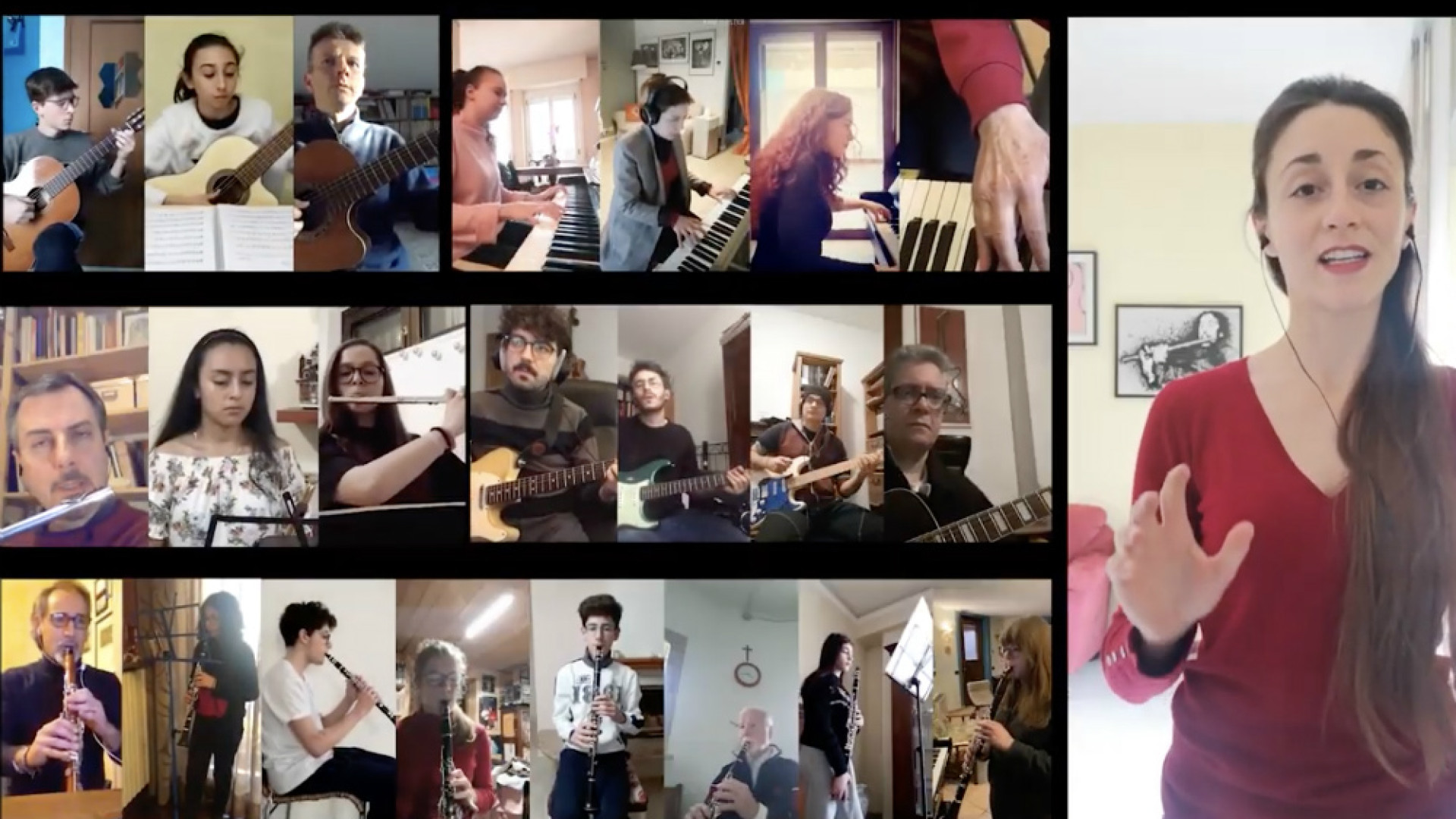 Immagine di Da Dvorak a Mina Musicisti a distanza, partitura comune