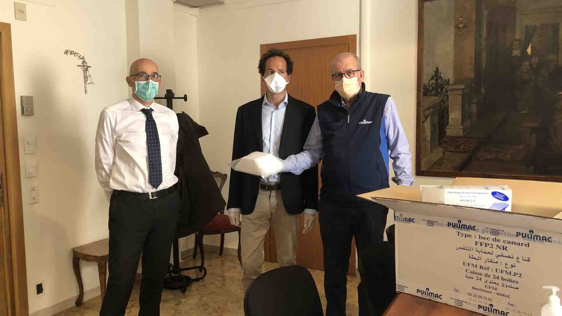 Immagine di Mascherine in dono all'Ulss dagli imprenditori di Apindustria