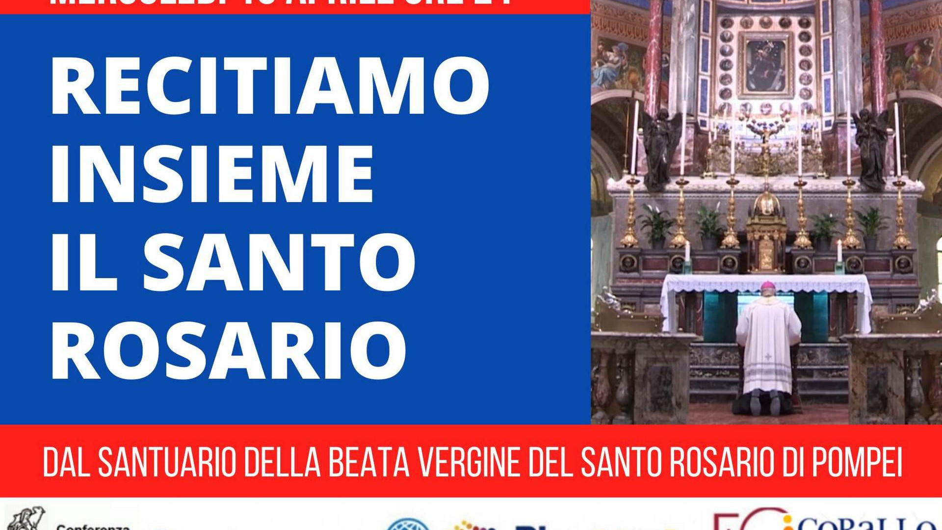 Immagine di Oggi da Pompei il Rosario promosso dai media Cei / IL LIBRETTO PER PREGARE
