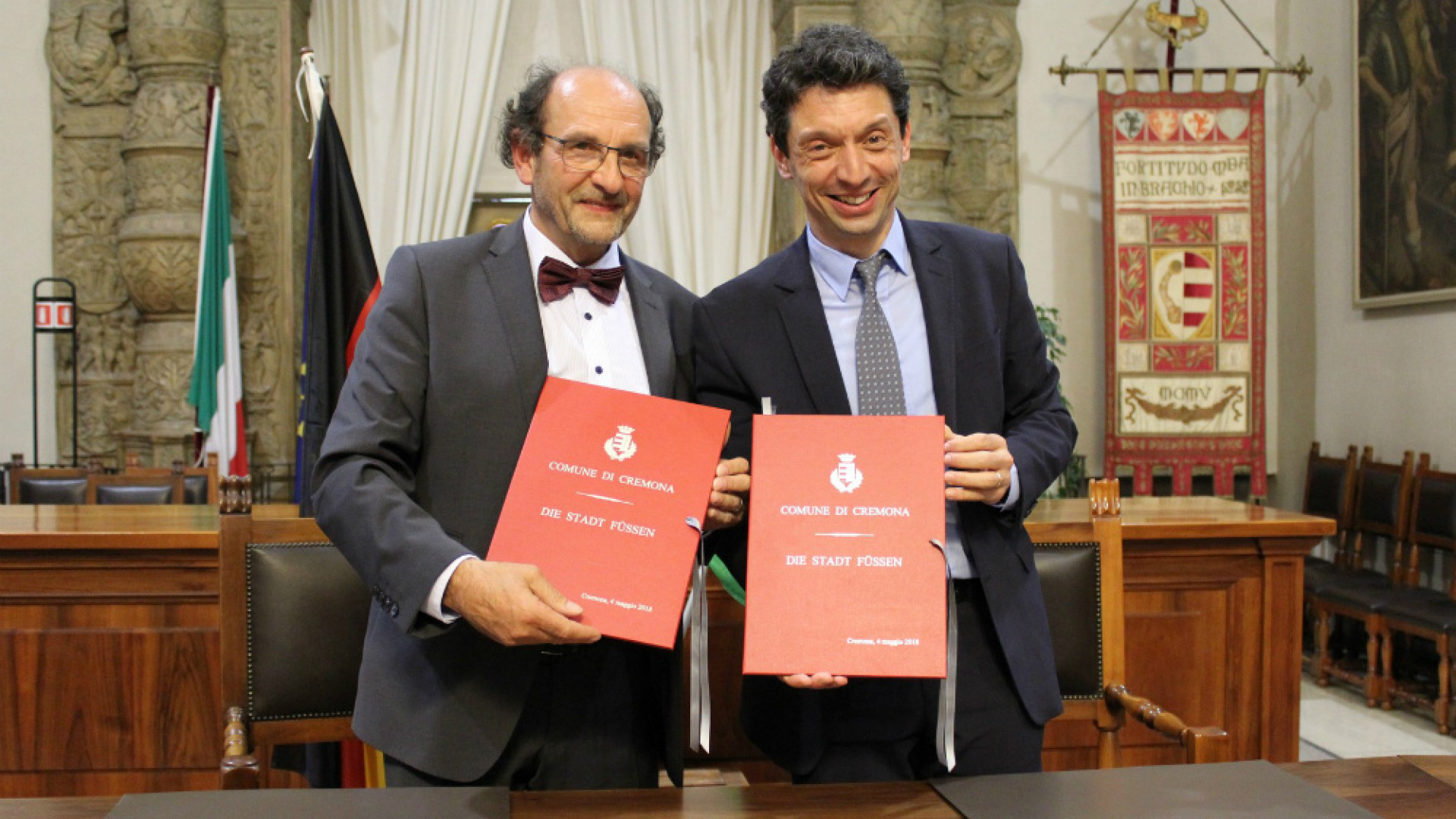 Immagine di Cremona e Füssen città gemelle anche nella solidarietà