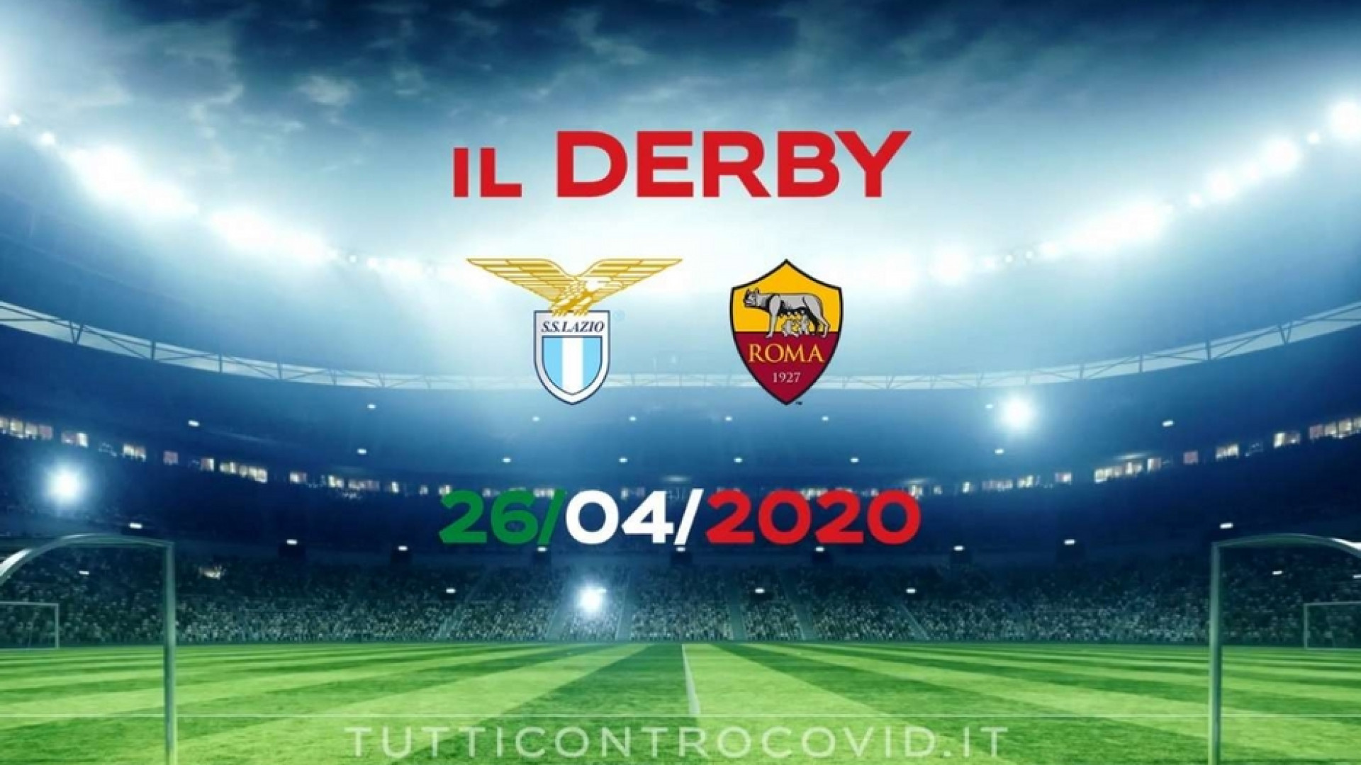 Immagine di Lazio-Roma, il derby diventa virtuale per la solidarietà