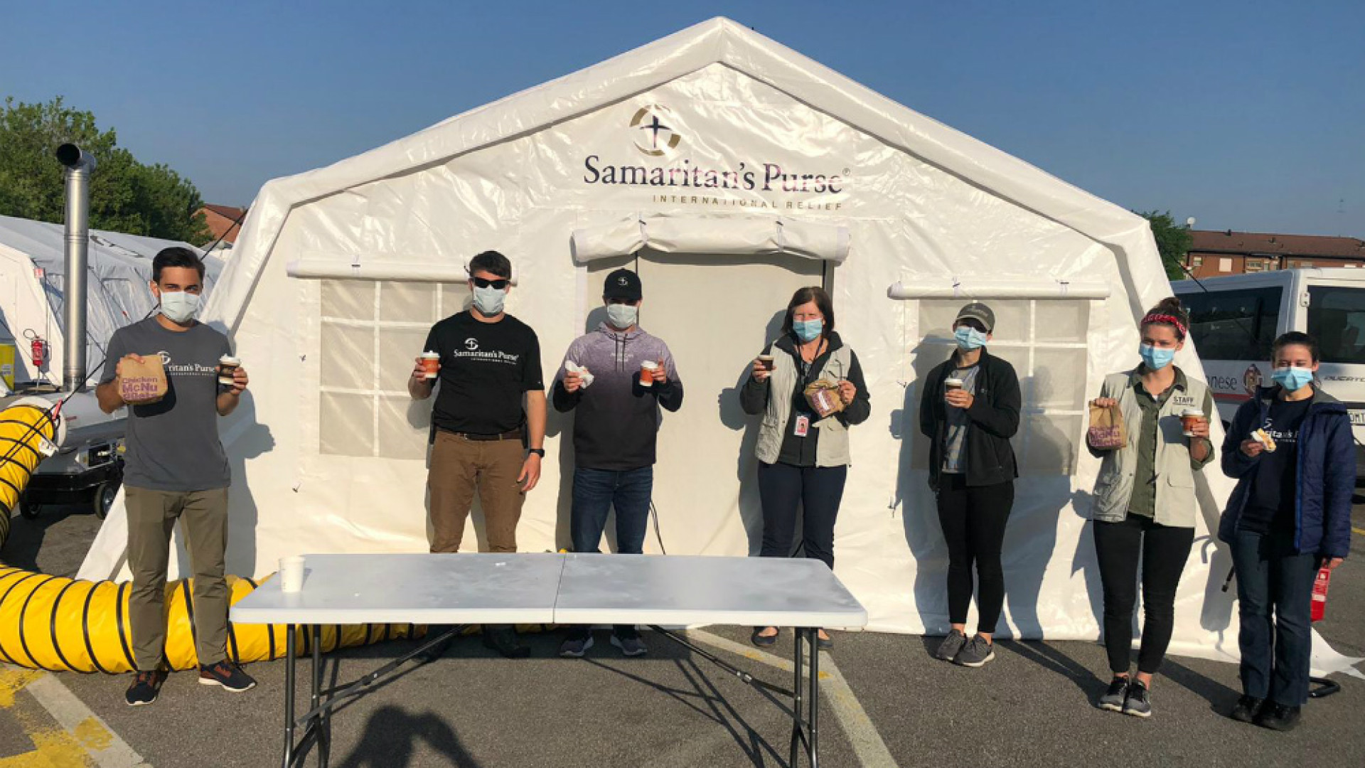 Immagine di Emergenza Covid-19, McDonald’s a supporto dell’ospedale da campo di Samaritan’s Purse a Cremona: donate 120 colazioni a settimana