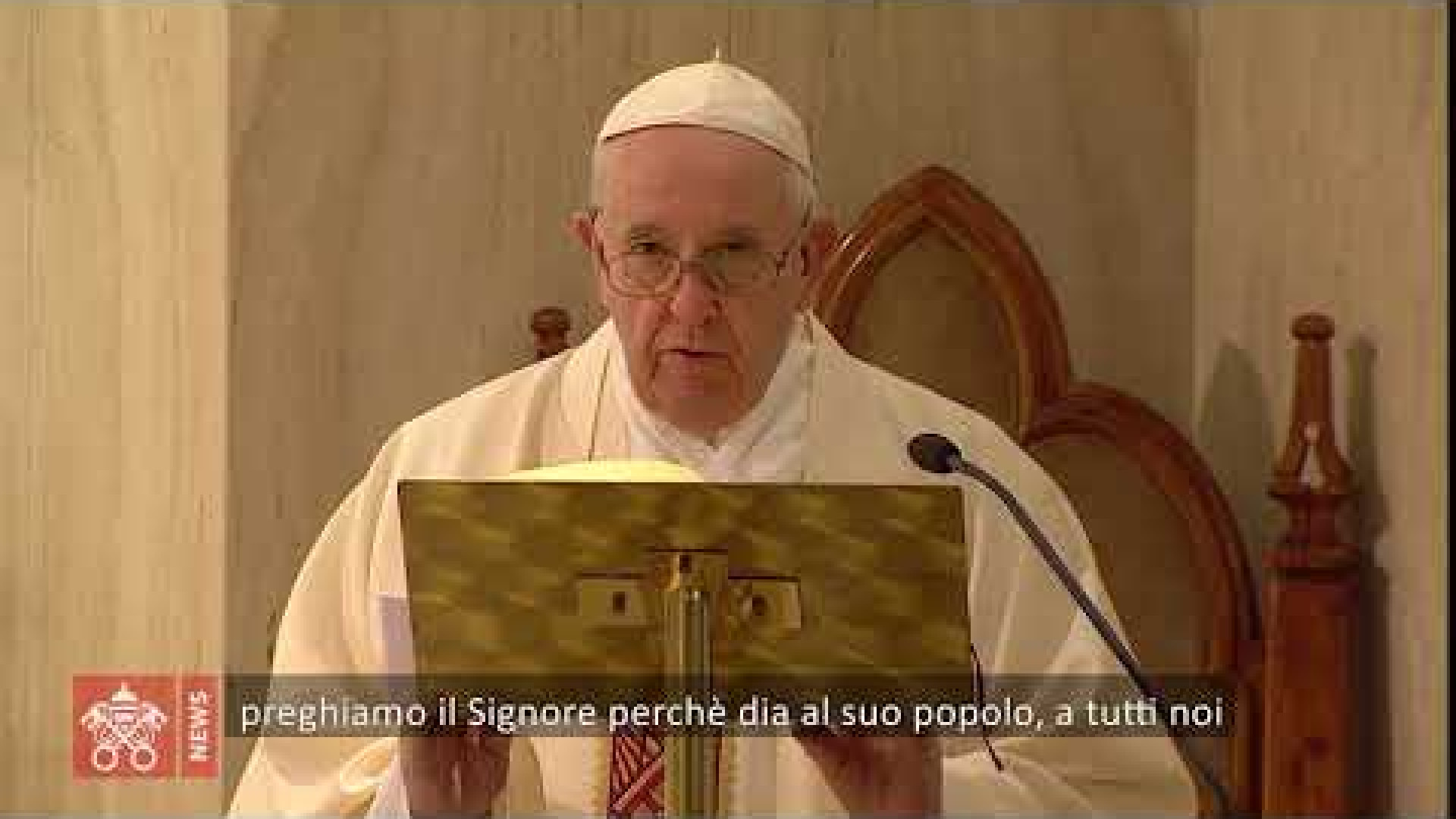 Immagine di Il Papa: il Signore dia prudenza al suo popolo di fronte alla pandemia