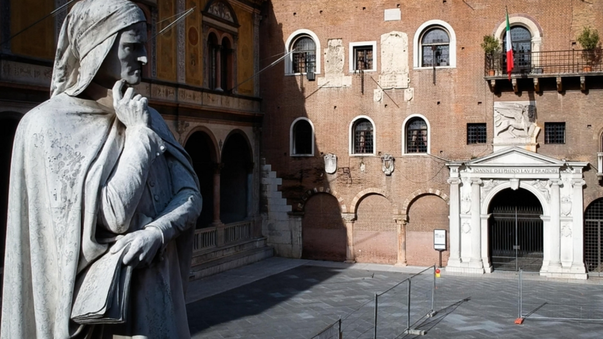 Immagine di Dante e Guido, chiave per la Commedia