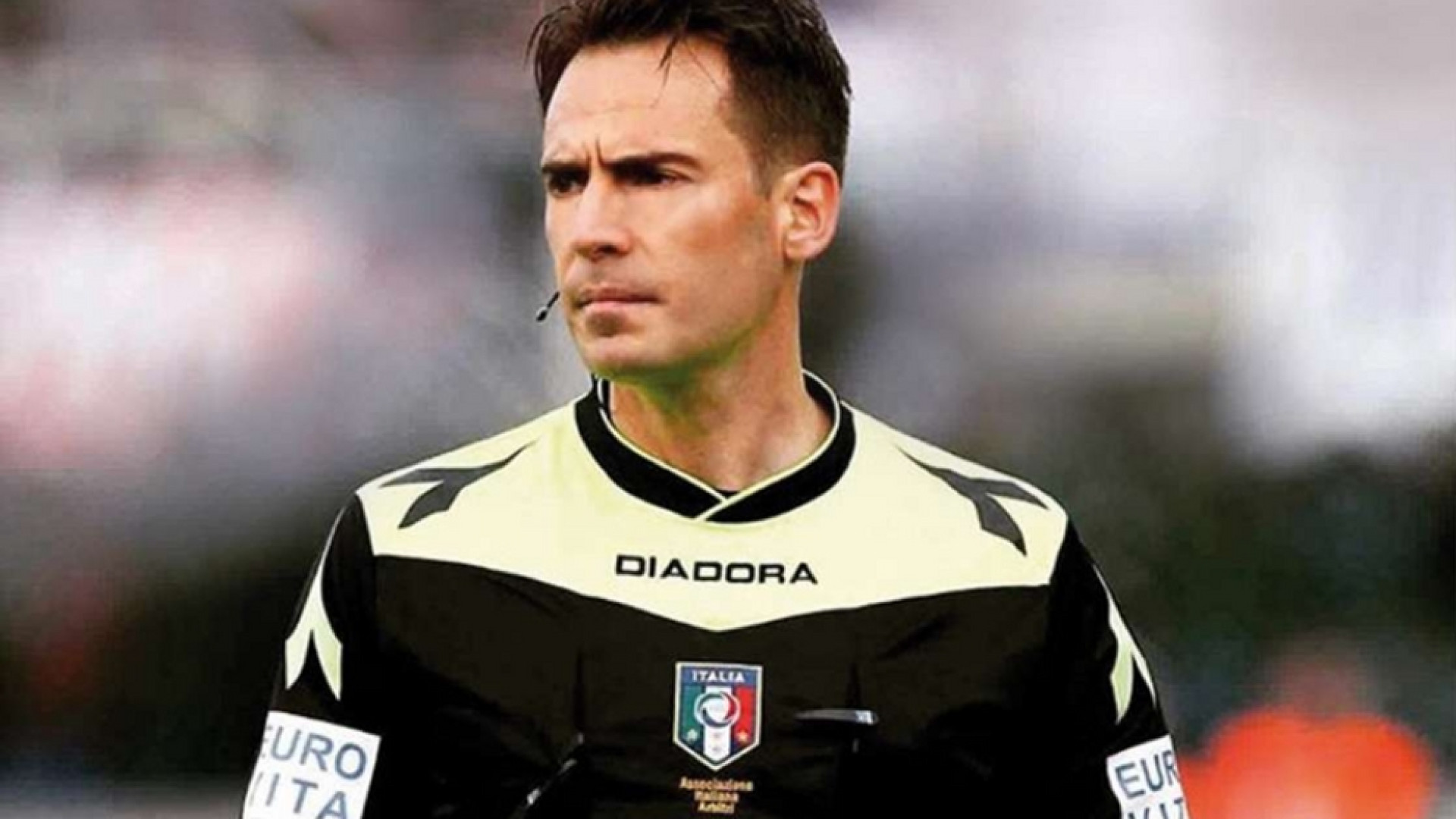 Immagine di Claudio Gavillucci, l'arbitro "espulso" per avere fischiato contro il razzismo