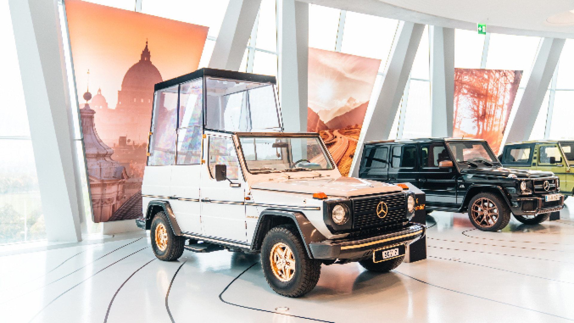 Immagine di La prima Papamobile compie 40 anni ed entra nel Museo Mercedes
