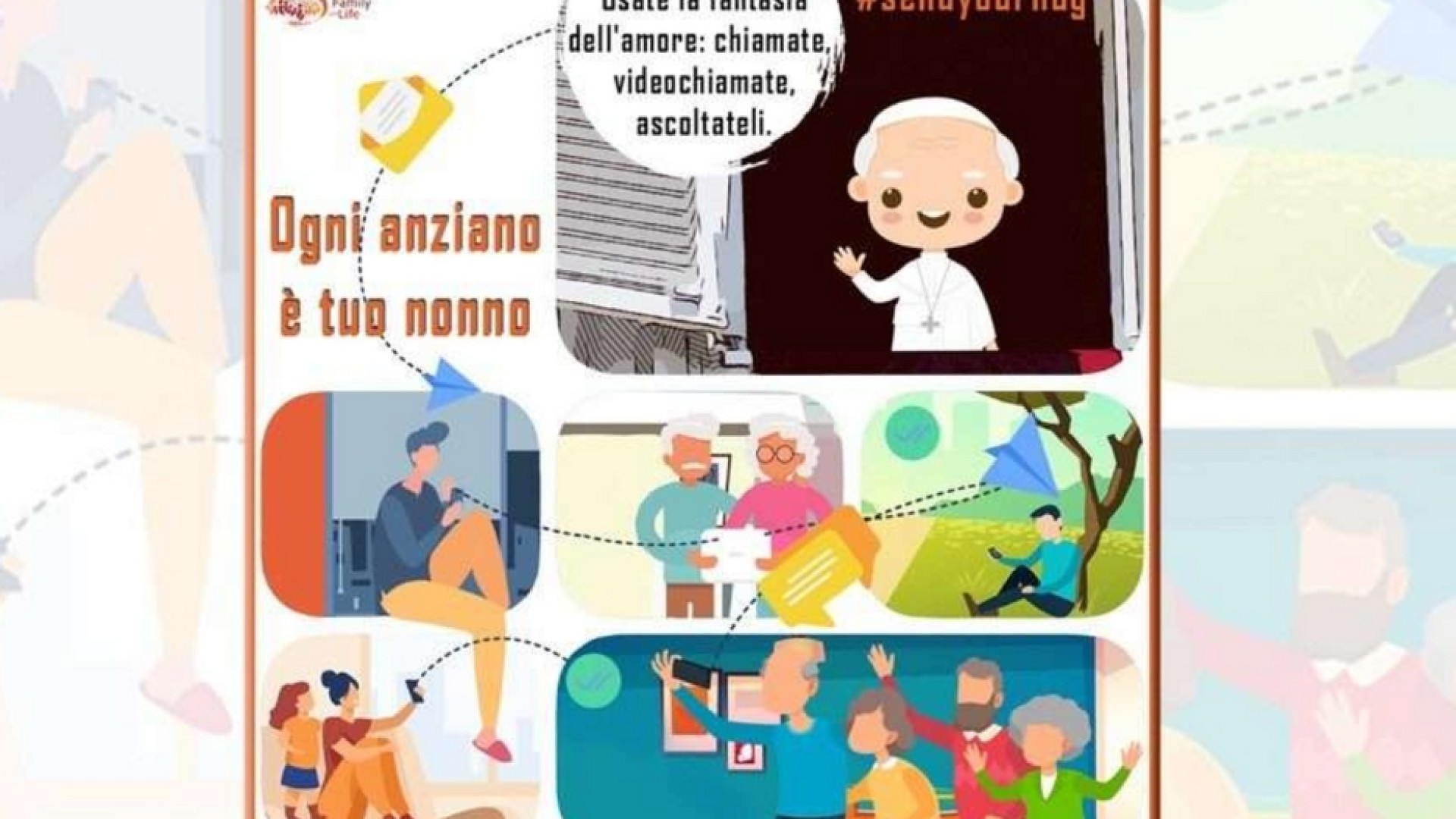 Immagine di Il Vaticano lancia la campagna «Ogni anziano è tuo nonno»