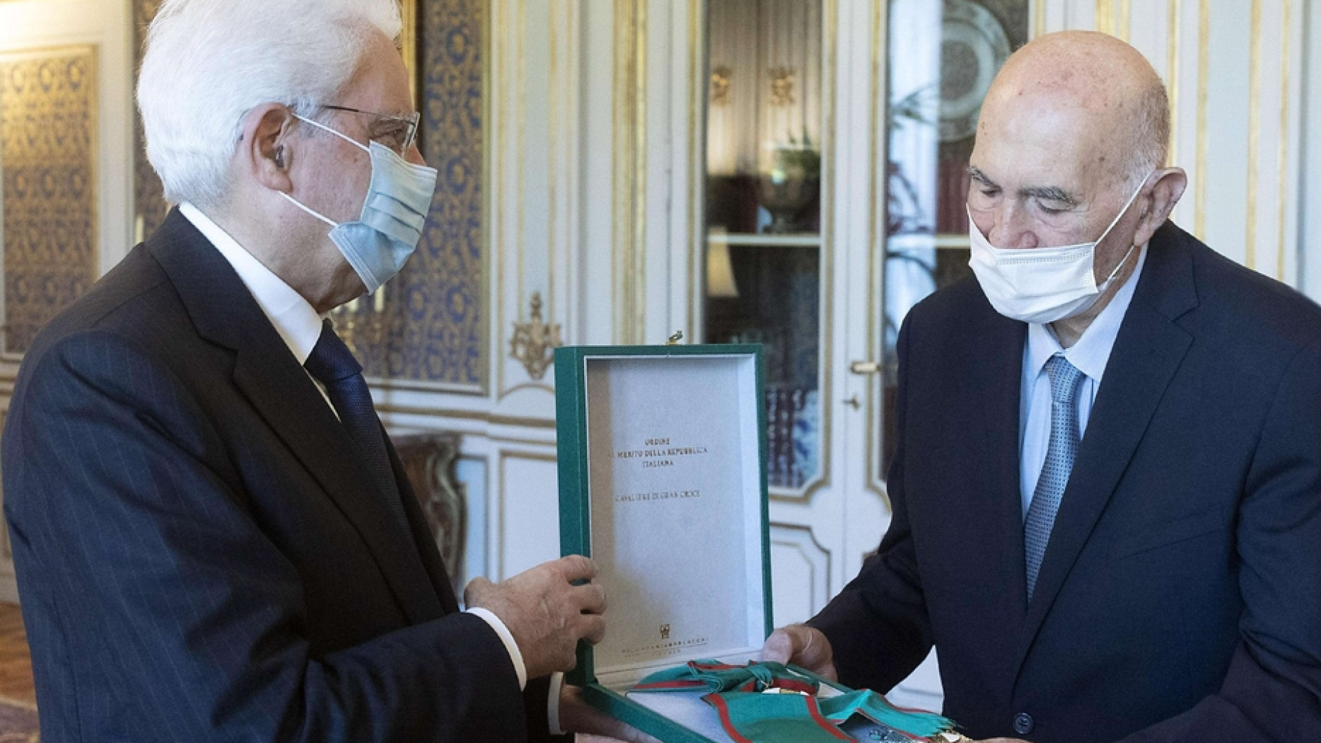 Immagine di Sami Modiano nominato Cavaliere di Gran Croce da Mattarella
