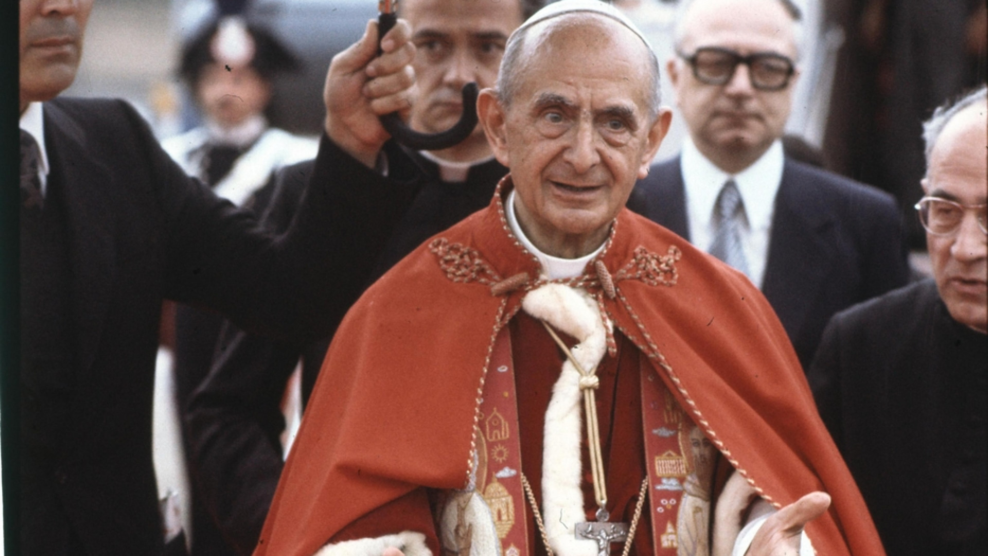 Immagine di Paolo VI e l'idea di una Chiesa che è voce di chi non ha voce