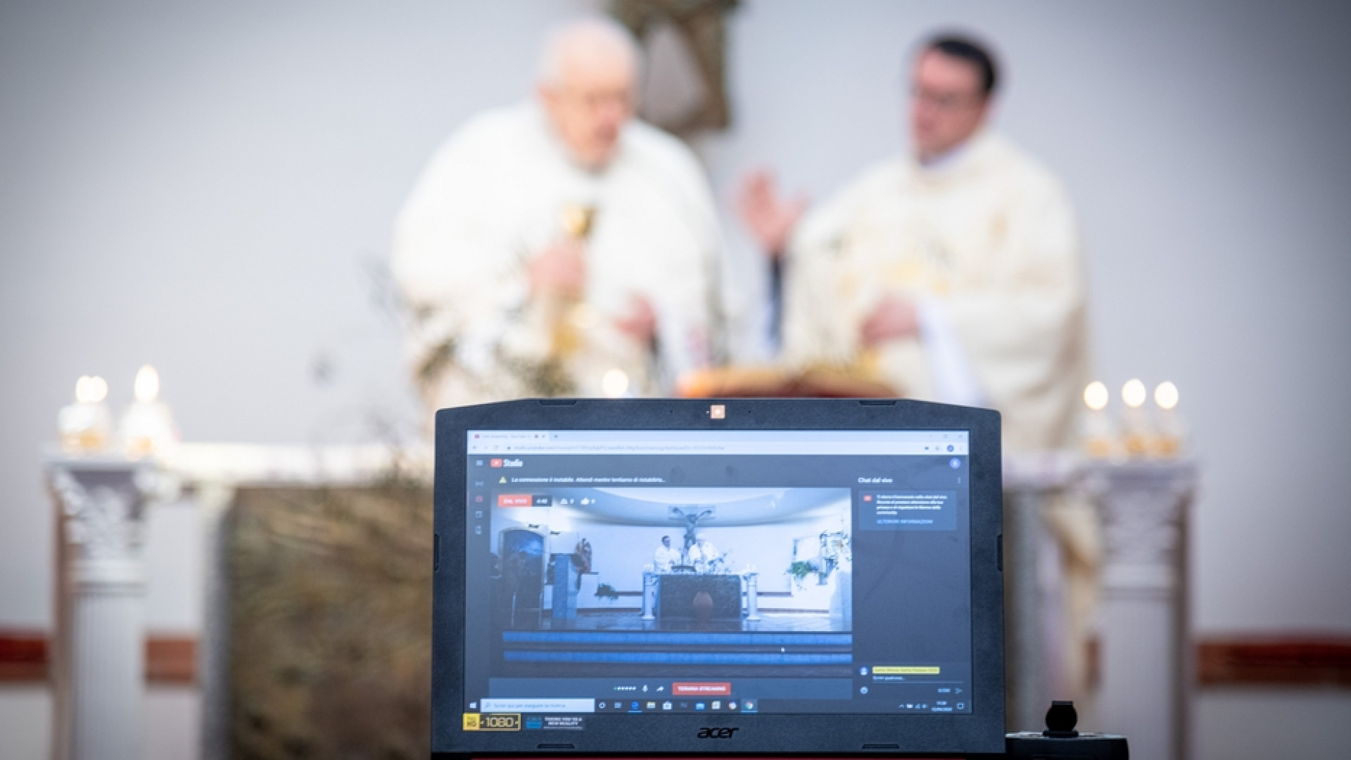 Immagine di Messe online, il rischio della comunità virtuale