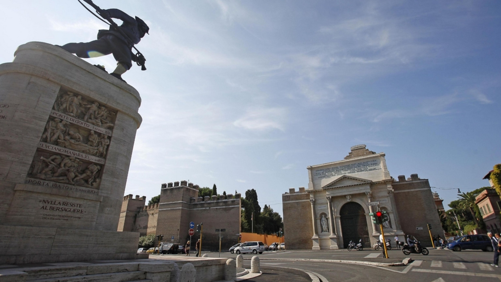Immagine di La memoria di Porta Pia disegna la storia d'Italia