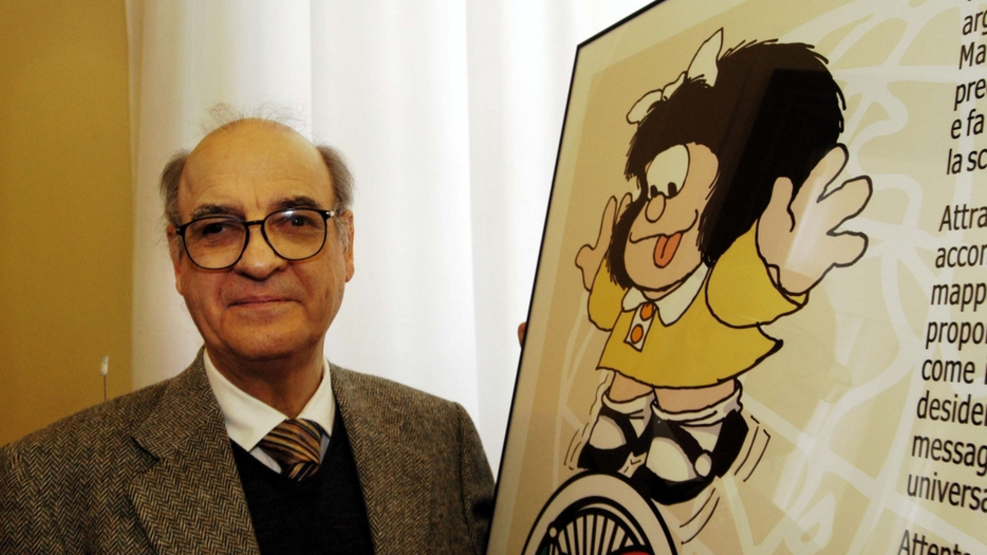 Immagine di Addio a Quino, l’inventore di Mafalda bambina terribile