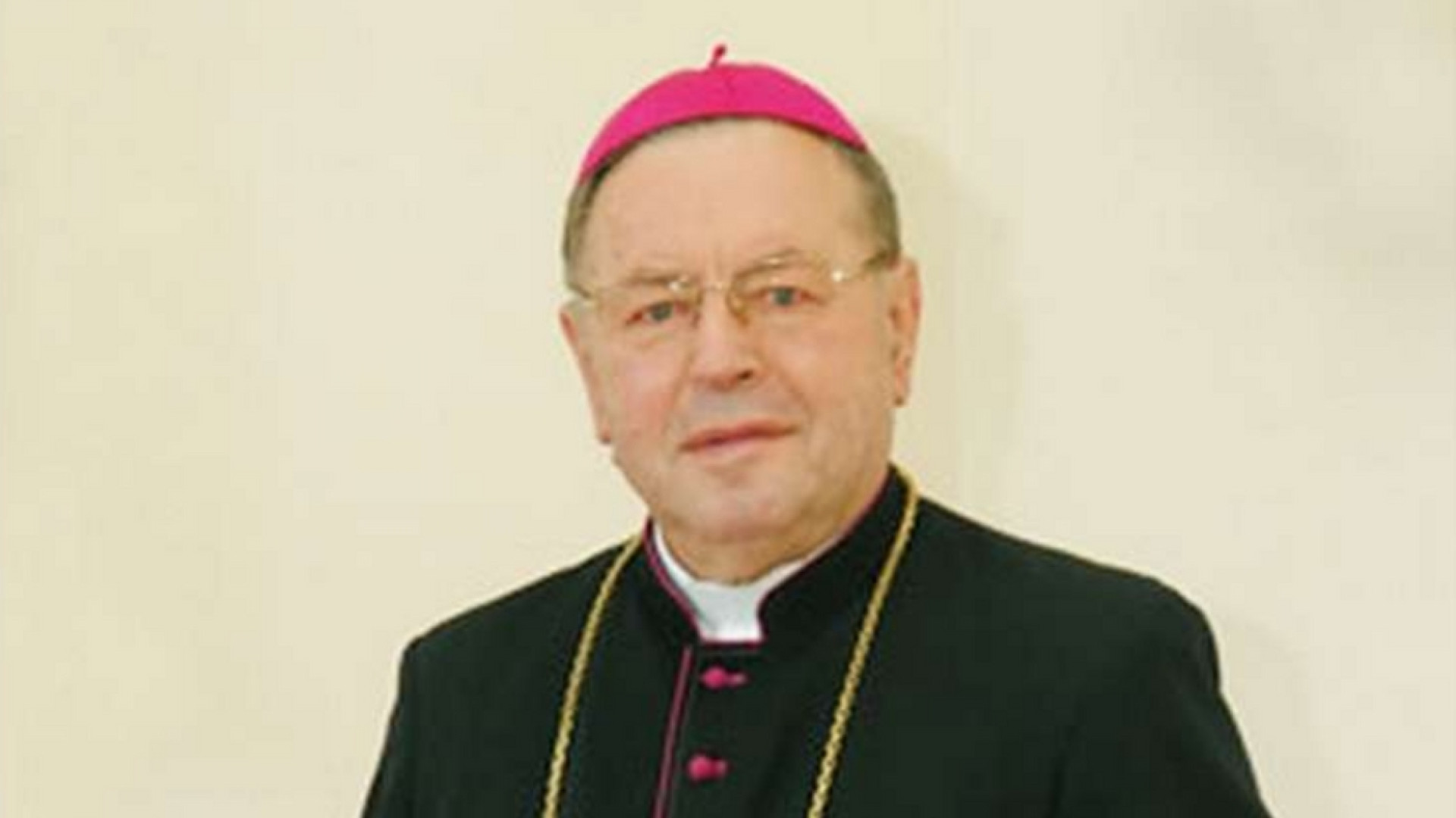 Immagine di Morto per il coronavirus Bogdan Wojtuś, vescovo ausiliare emerito di Gniezno