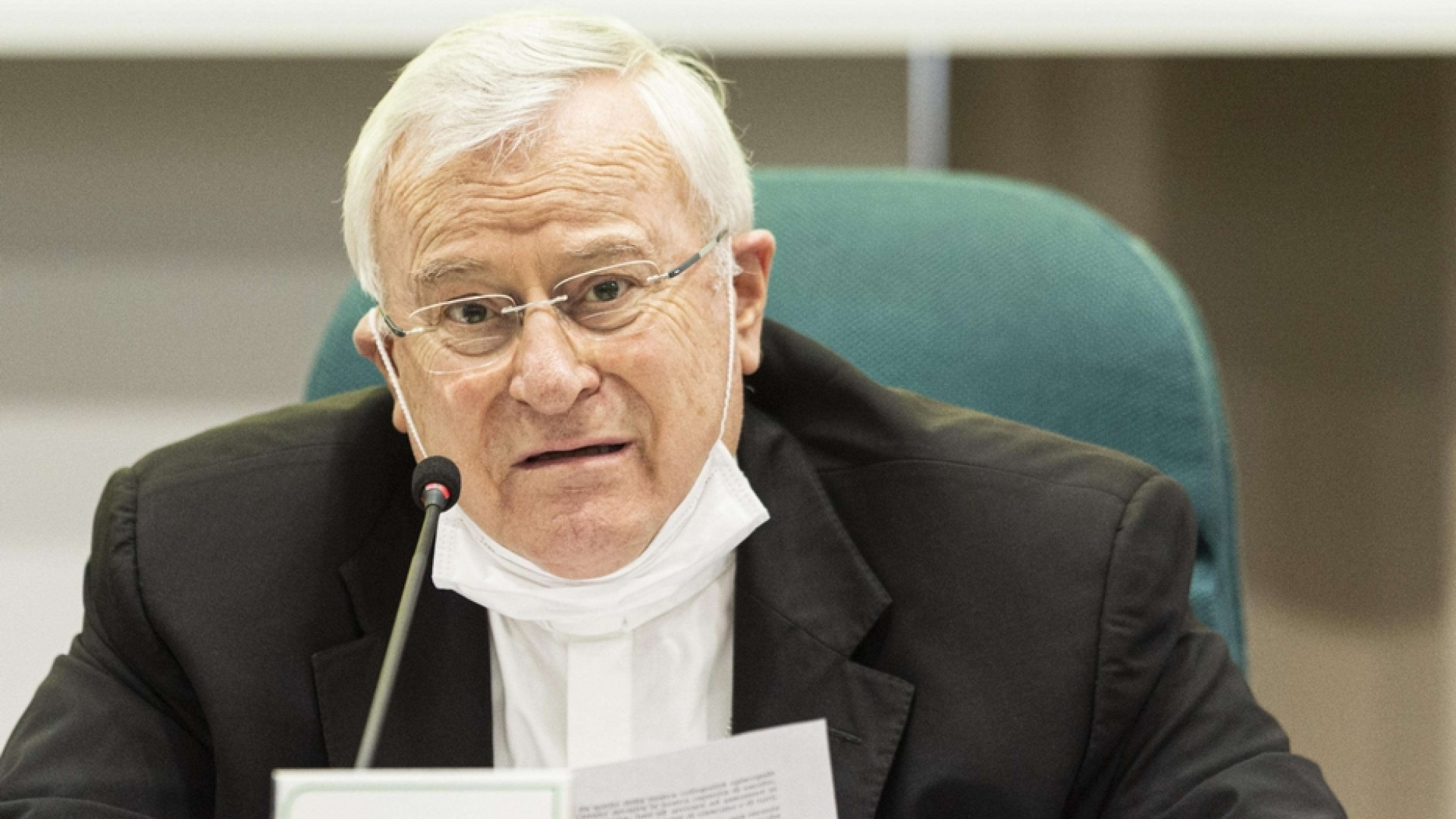 Immagine di Positivo il cardinale Bassetti: affronto il momento con fede e speranza