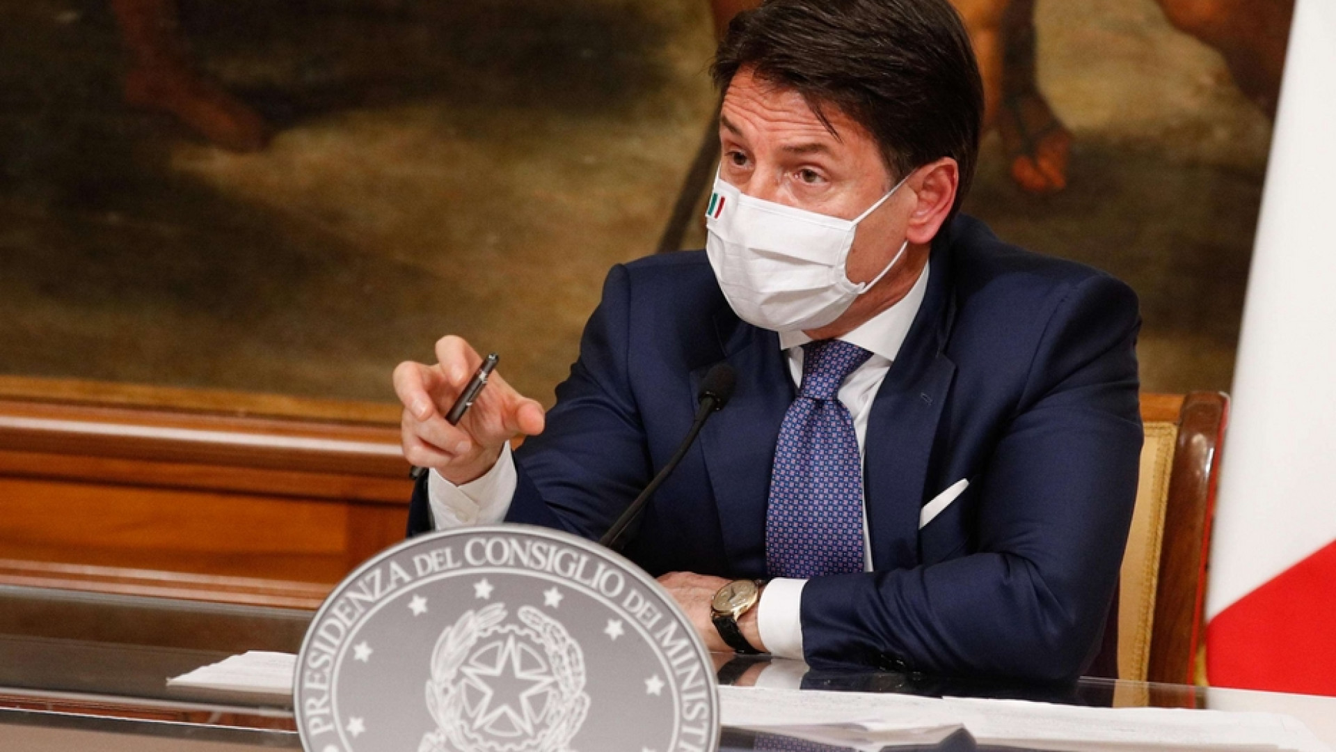 Immagine di Il premier Conte: non abbassiamo la guardia verso il Natale
