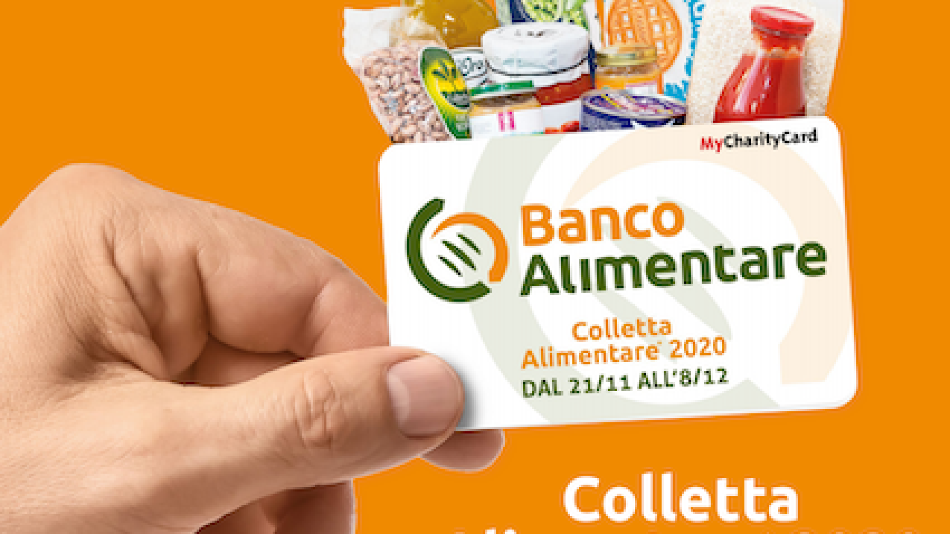 Immagine di Ritorna la Colletta per il cibo in modalità tessera-dono