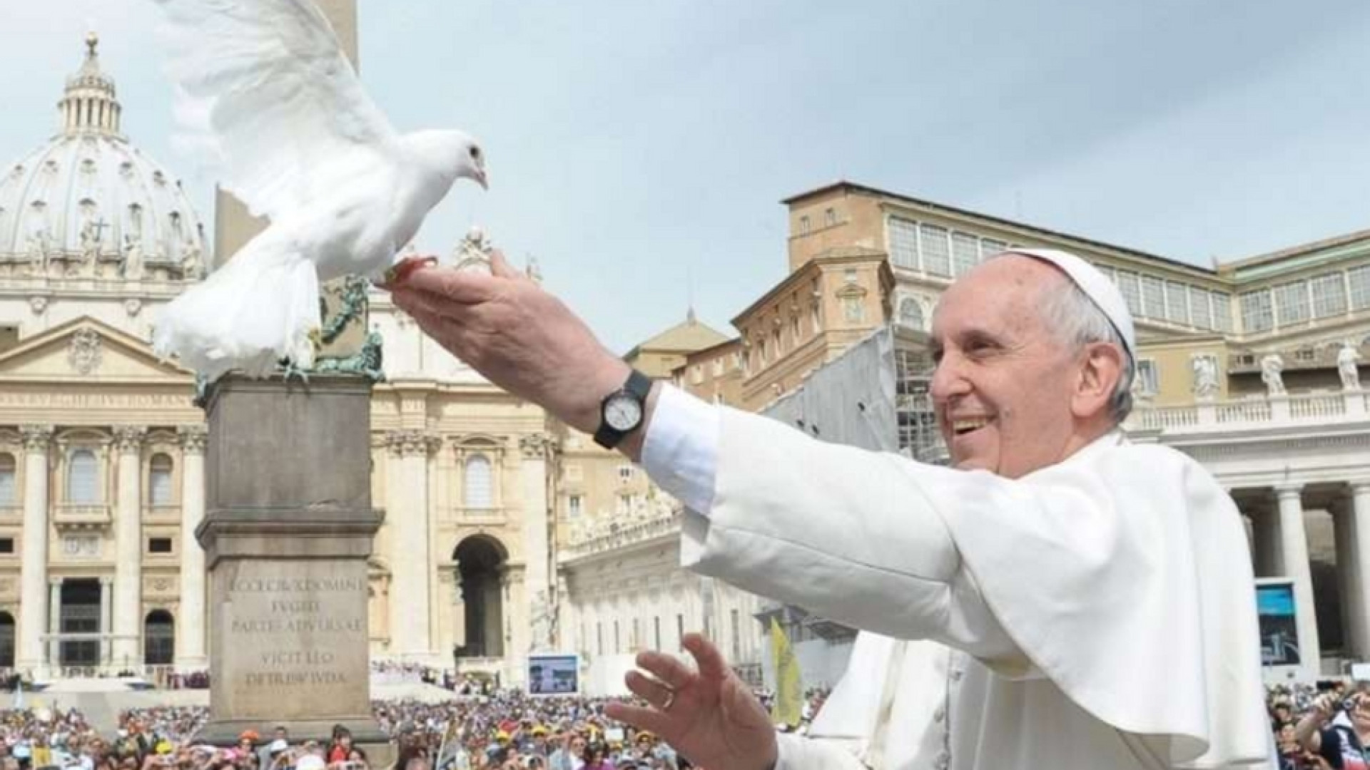 Immagine di Il Papa: «Non c'è pace senza cultura della cura»