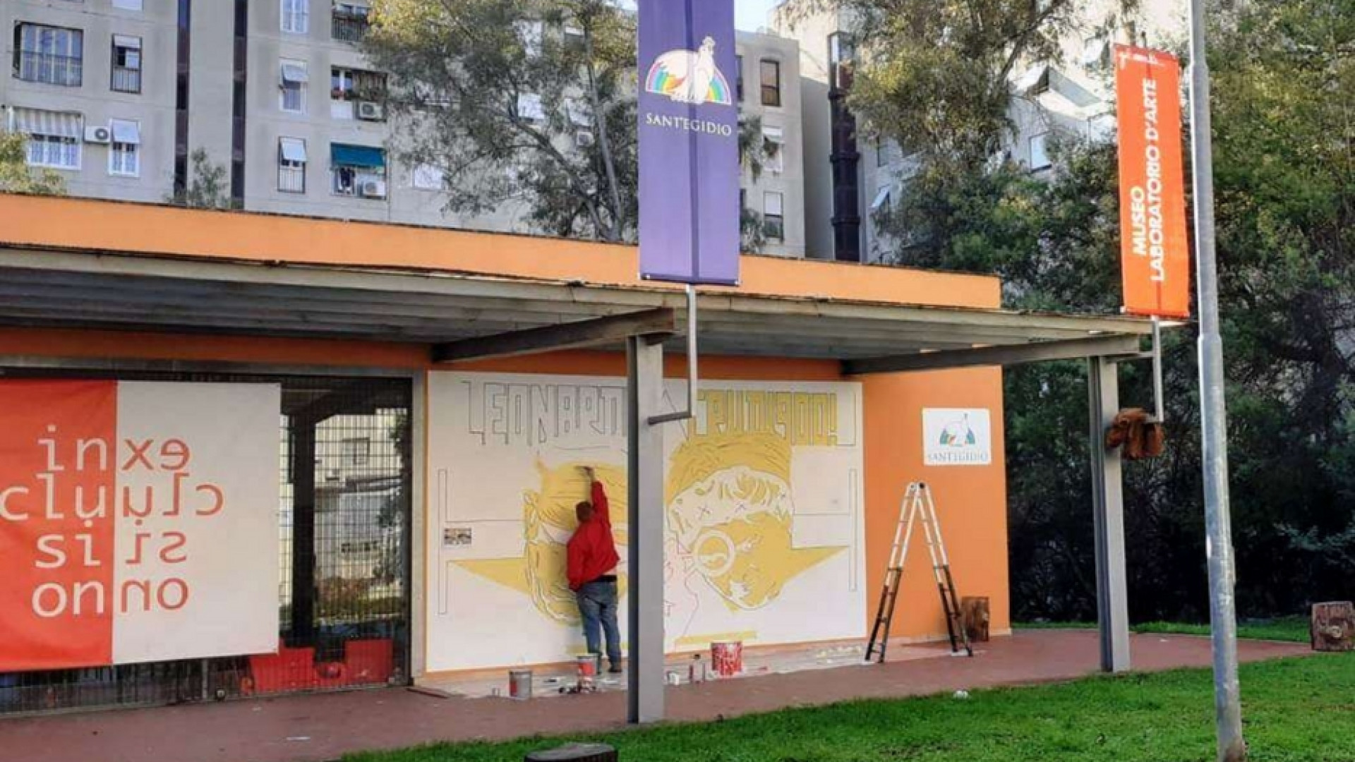 Immagine di Roma, a Tor Bella Monaca alleanza tra volontari e street-art