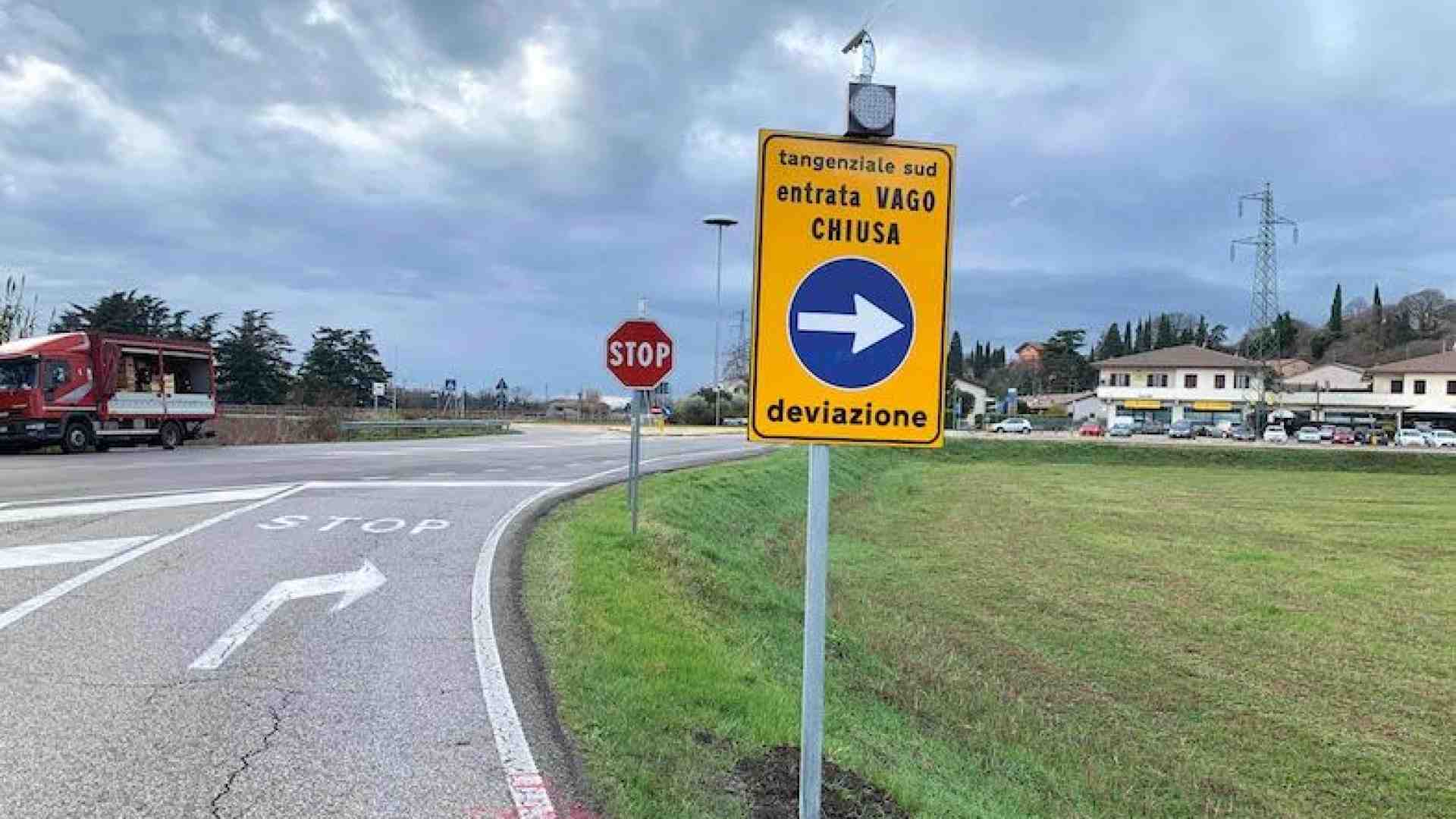 Immagine di Lavagno - San Martino Buon Albergo. Tangenziale Sud: mega-lavori per una mega-chiusura
