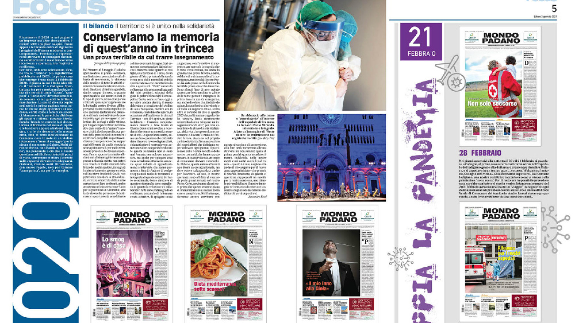 Immagine di 2020 addio, l'anno della pandemia