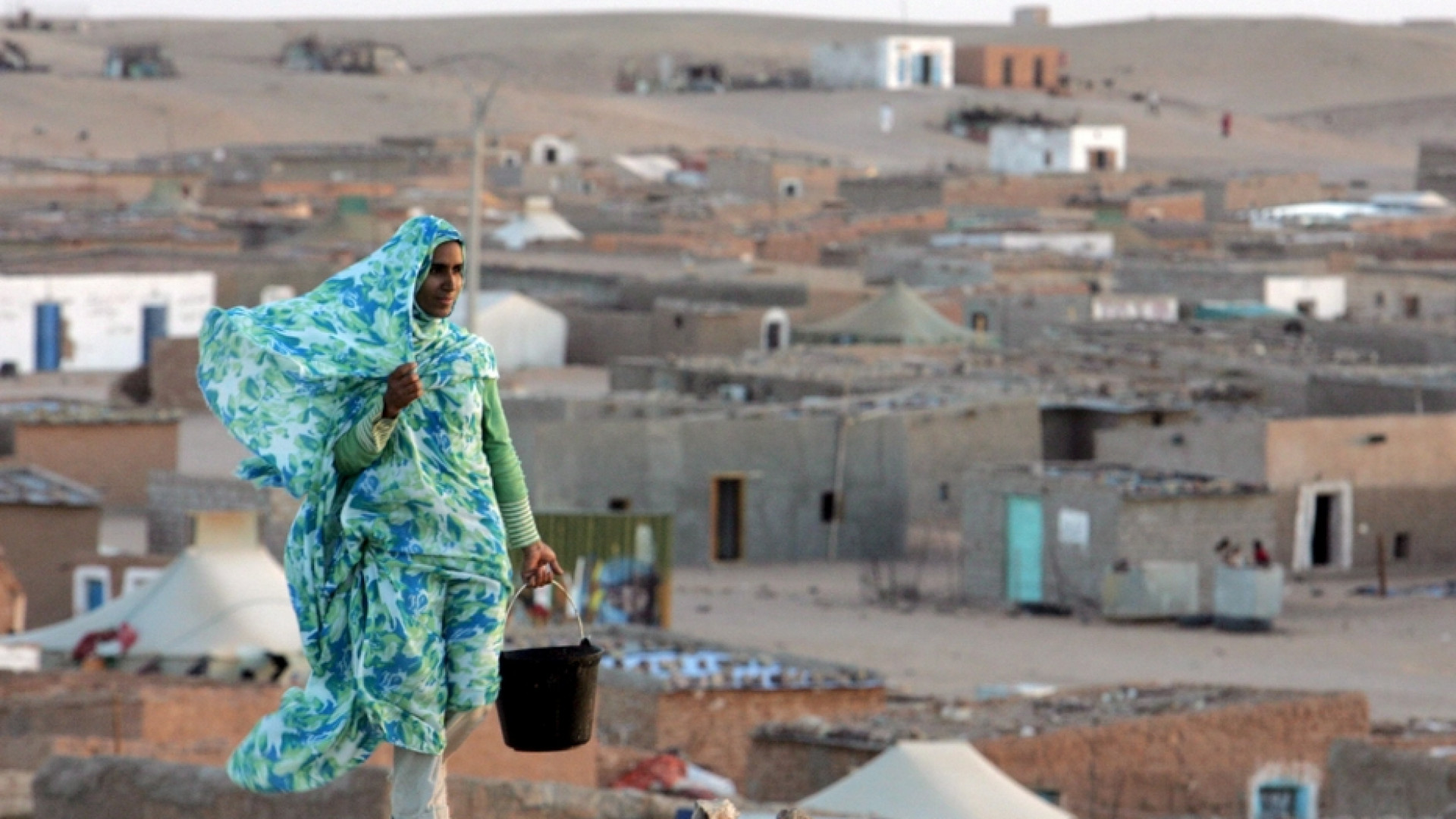 Immagine di Salah, l'uomo che corre per la causa del popolo Saharawi
