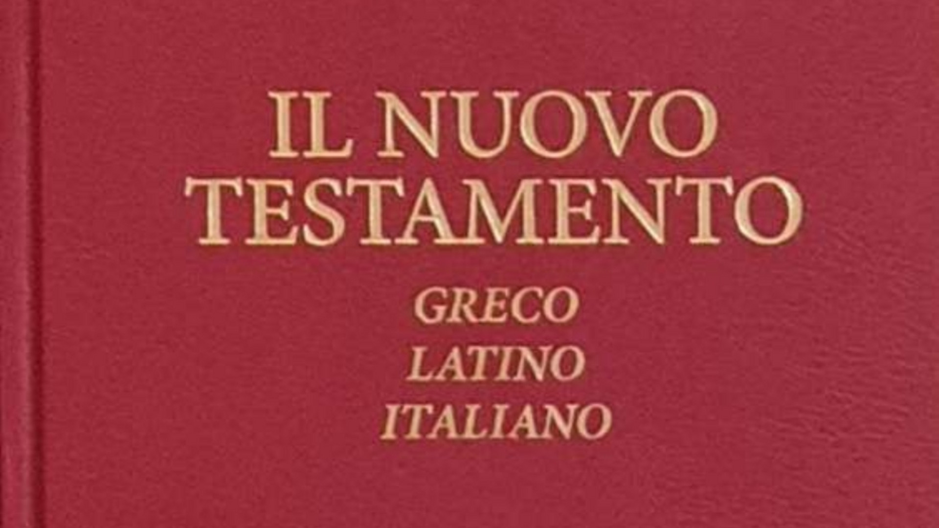 Immagine di Alla scuola della Buona Notizia. “Il Nuovo Testamento greco-latino-italiano”